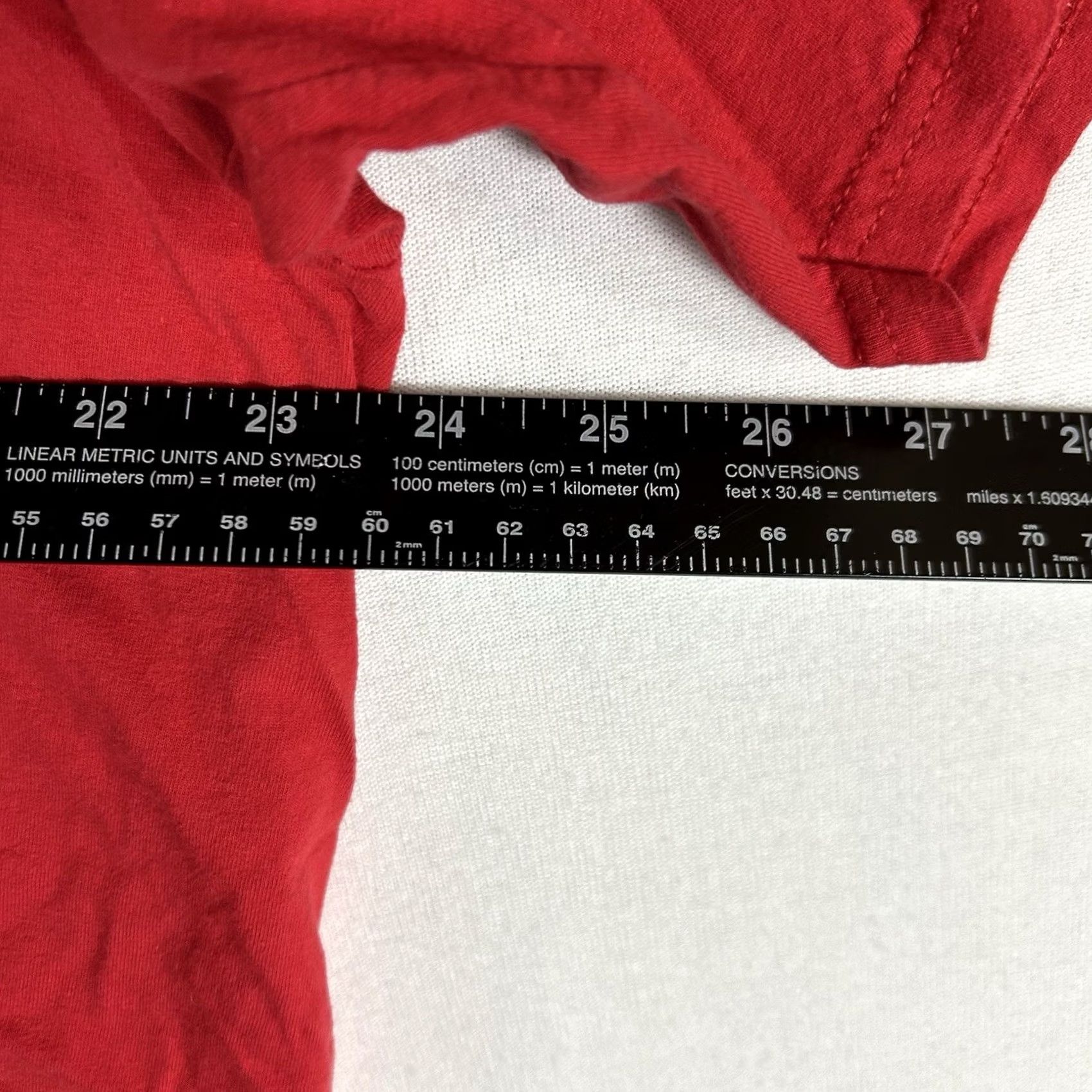 Port & Company Pringles T-Shirt Mens XL Red Short Sleeve Graphic 100% Cotton Crew Neck Top Casual Size US XL / EU 56 / 4 - 6 Thumbnail