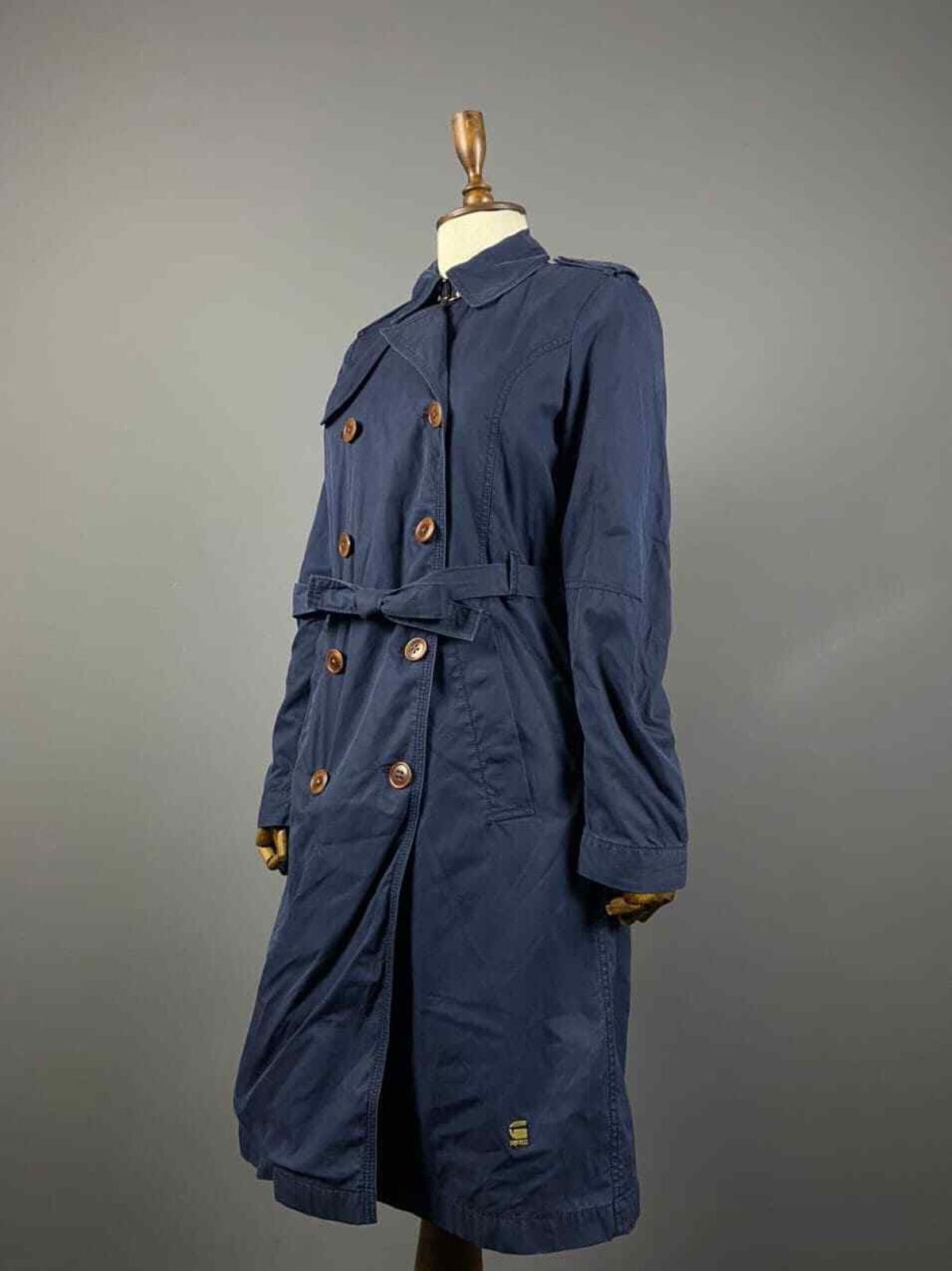 G-Star Ladies RawBy G-Star Blue Double Breasted Coat Size M Size M / US 6-8 / IT 42-44 - 1 Thumbnail