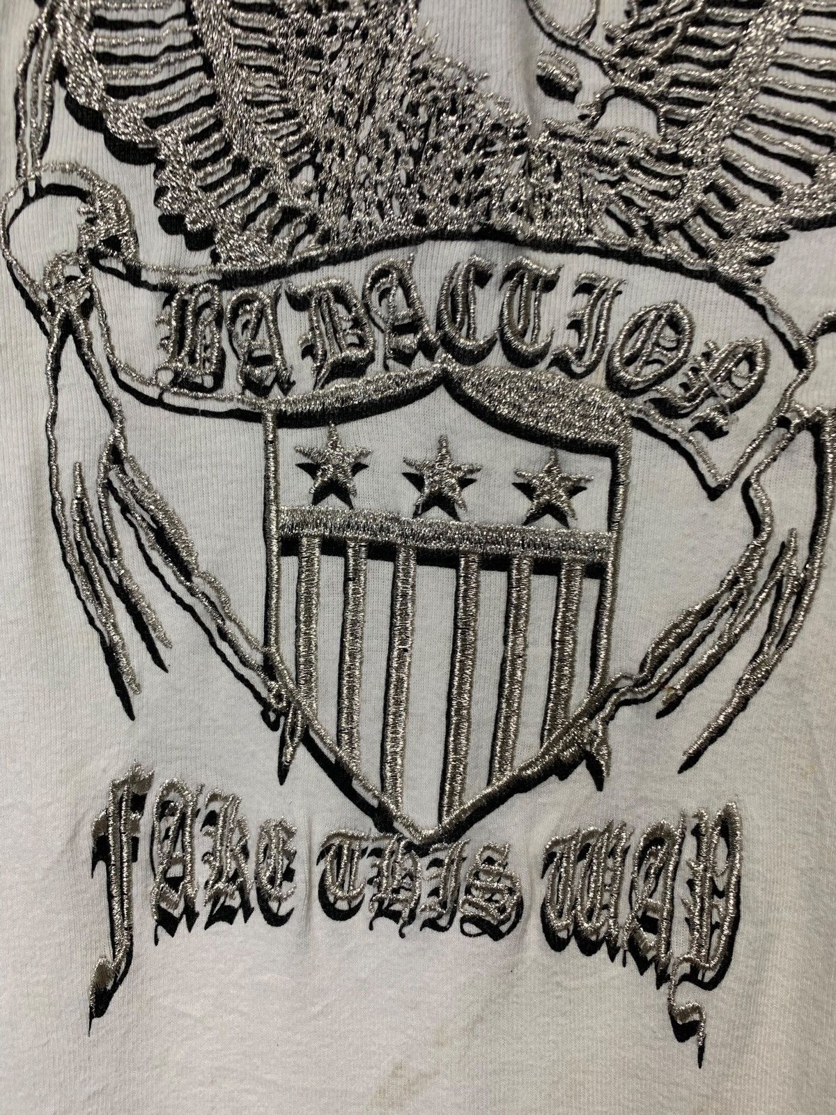 Tornado Mart REGASALINAS FUCK THE ROW WORLD POEM EMBROIDERY PUNK POLOS Size US S / EU 44-46 / 1 - 5 Thumbnail