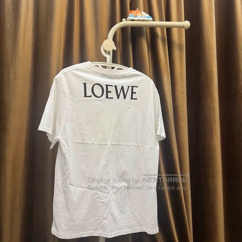 Loewe Loewe Smiley Face Cotton T-Shirt Size US S / EU 44-46 / 1 - 4 Thumbnail