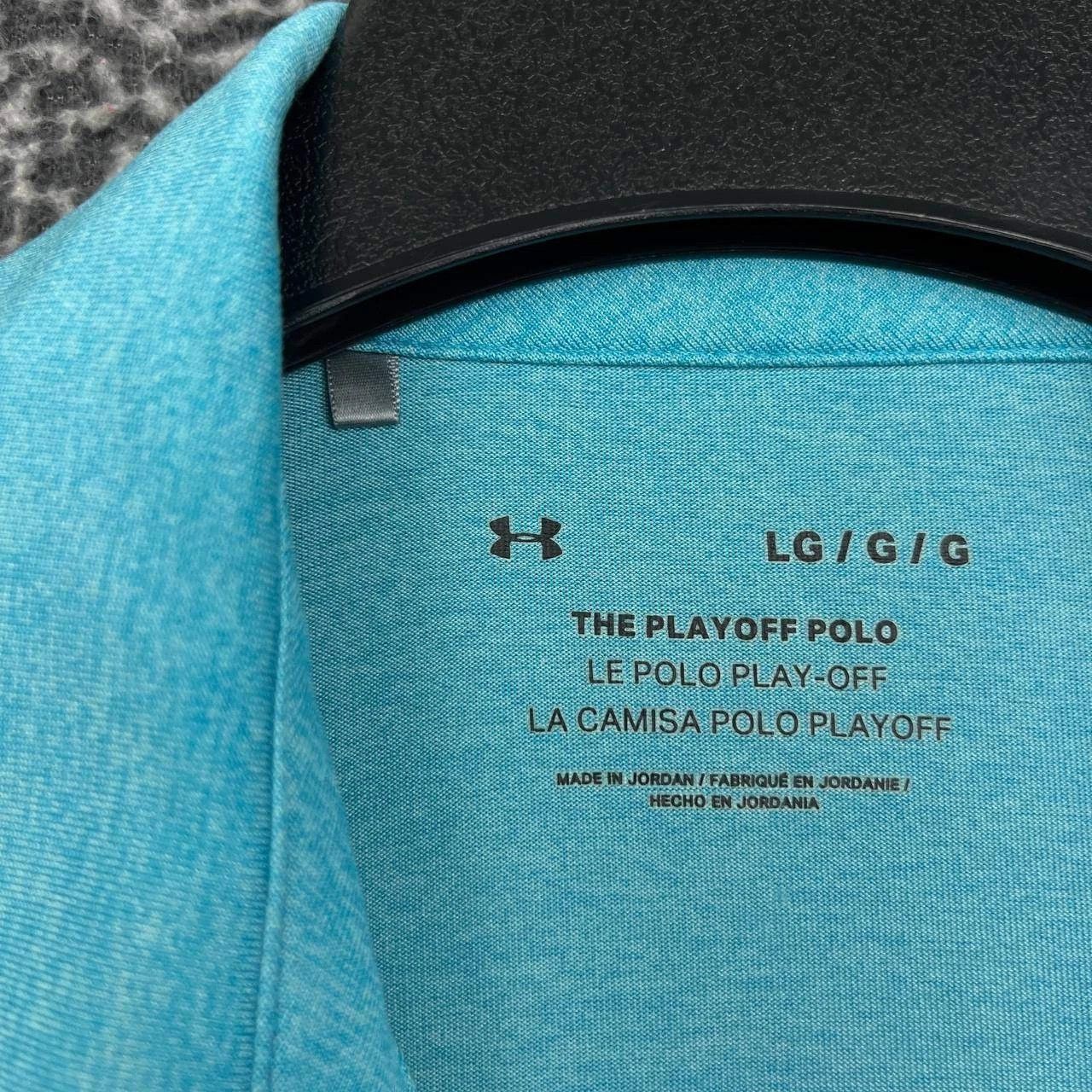 Under Armour Under Armour Playoff Polo Shirt Men Blue Golf Collared L Size US L / EU 52-54 / 3 - 3 Thumbnail