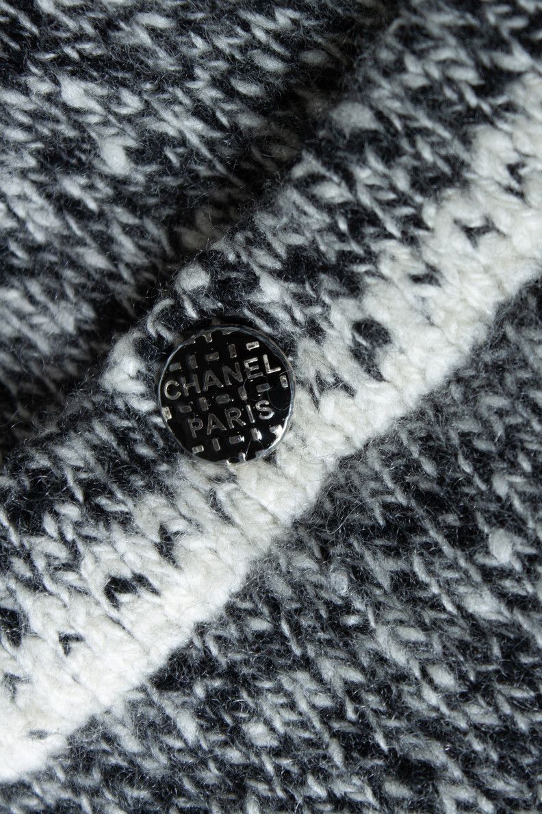 Chanel Chanel, Cashmere cardigan in grey Size S / US 4 / IT 40 - 6 Thumbnail