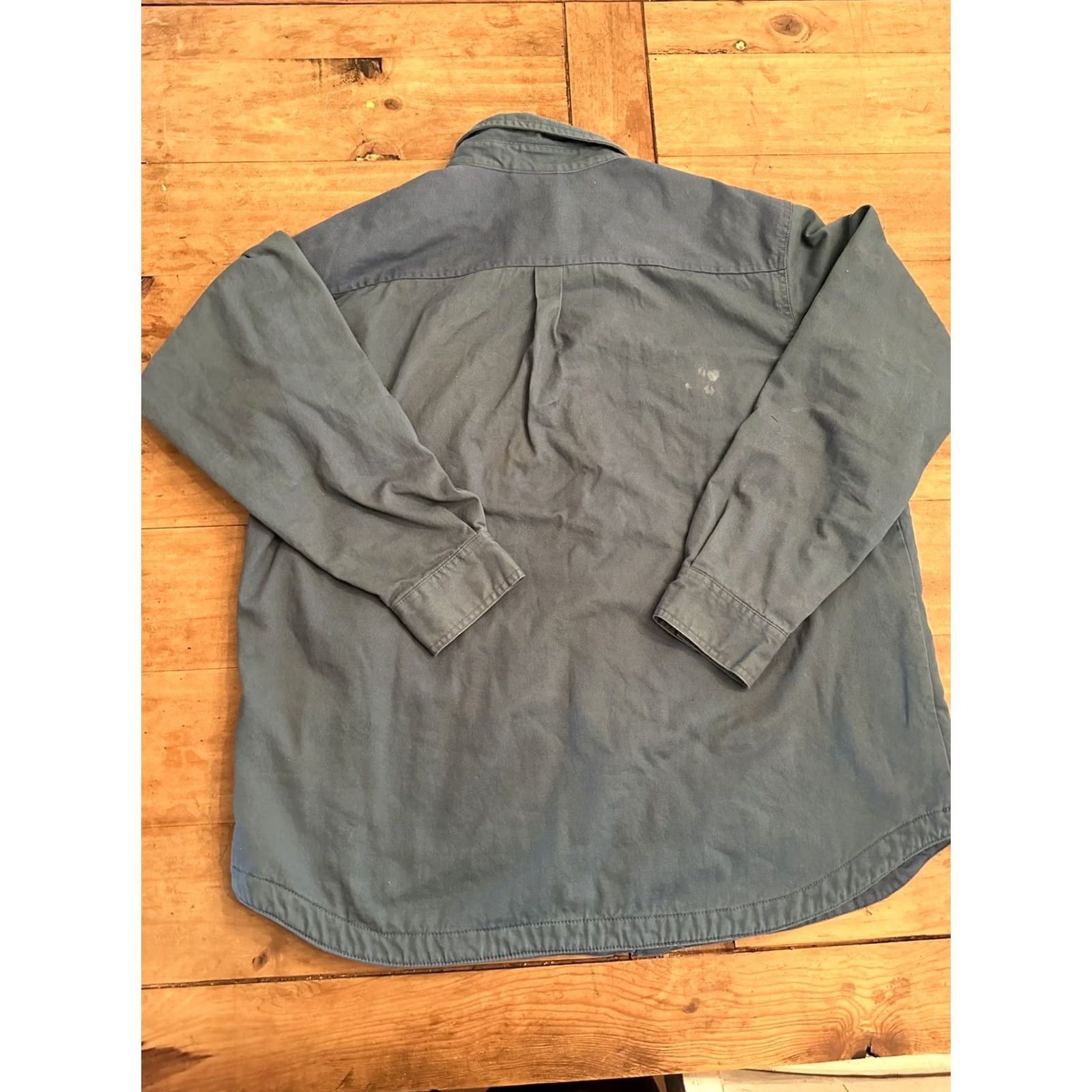 Vintage VINTAGE Columbia Button Down Jacket Men XL Blue Fleece Lined Cotton Sweater style Size US XL / EU 56 / 4 - 6 Thumbnail