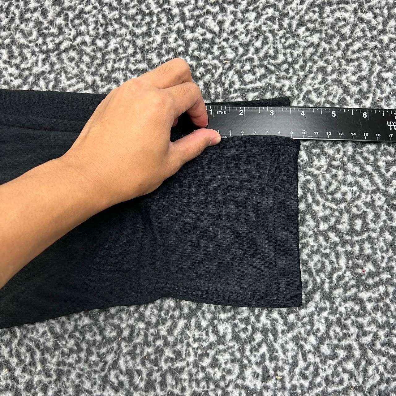 Adidas Adidas Sweatpants Men M Black Plain Drawstring Adult 28x30 Size US 28 / EU 44 - 5 Thumbnail
