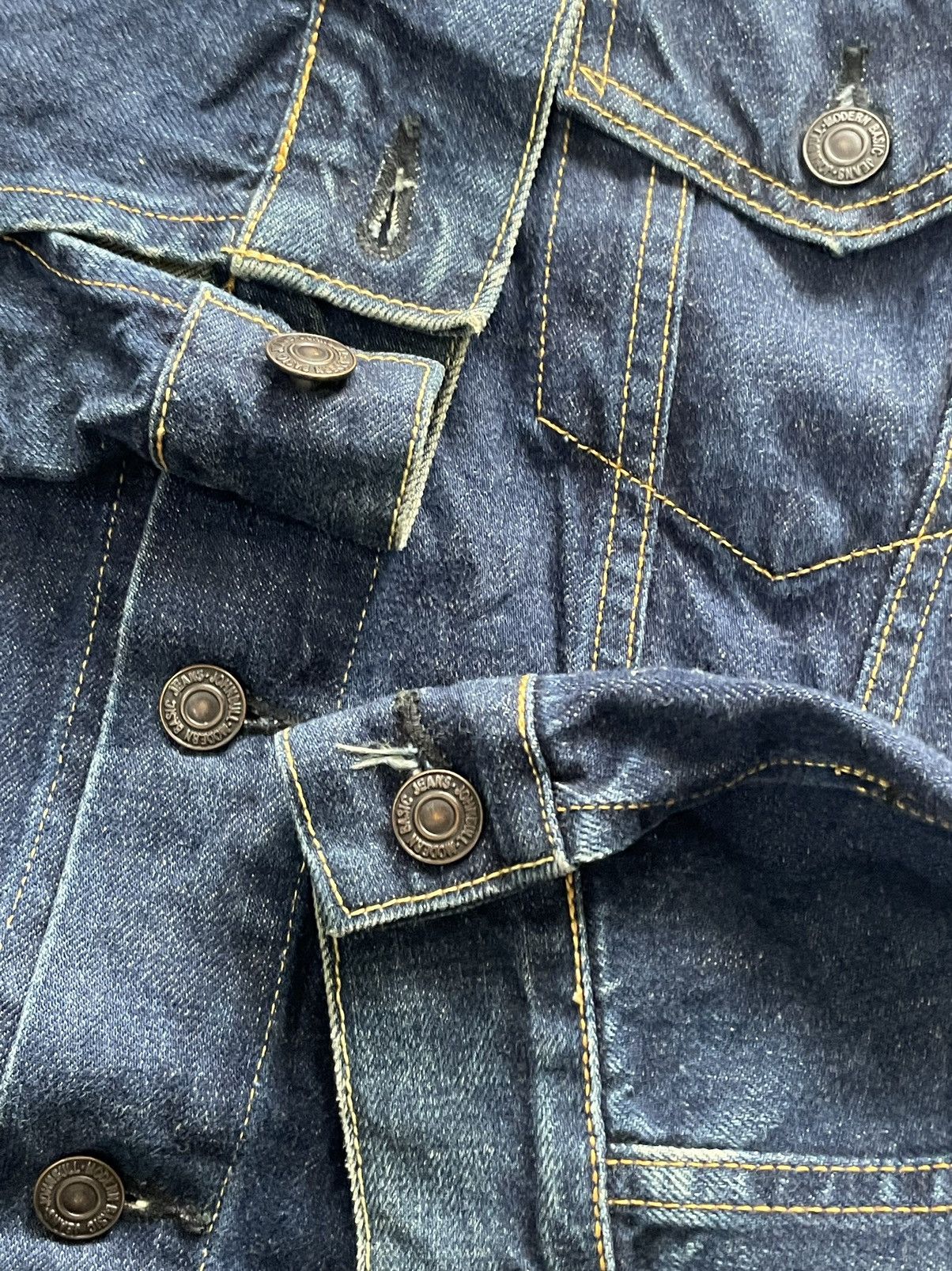 Johnbull Vintage Sewing Chop O’Alls Denim Jacket Size US M / EU 48-50 / 2 - 11 Thumbnail
