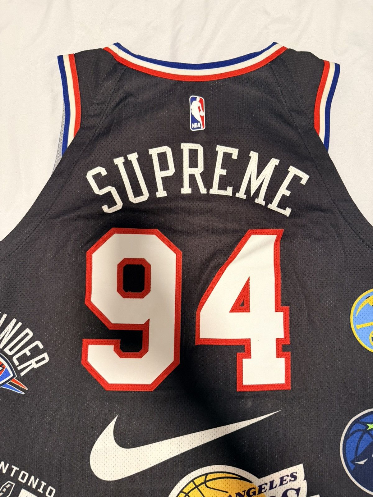 NBA × Nike × Supreme Supreme Nike NBA Teams Jersey XL Size US XL / EU 56 / 4 - 2 Thumbnail