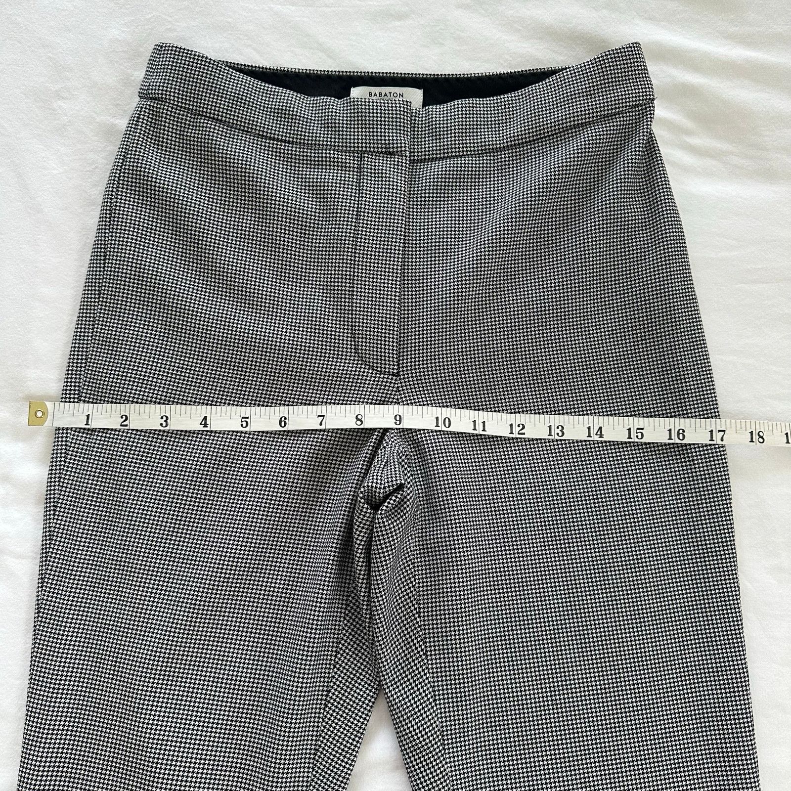 Aritzia Aritzia Babaton Houndstooth Numero Pants High Rise Size 4 Size 27" / US 4 / IT 40 - 8 Thumbnail