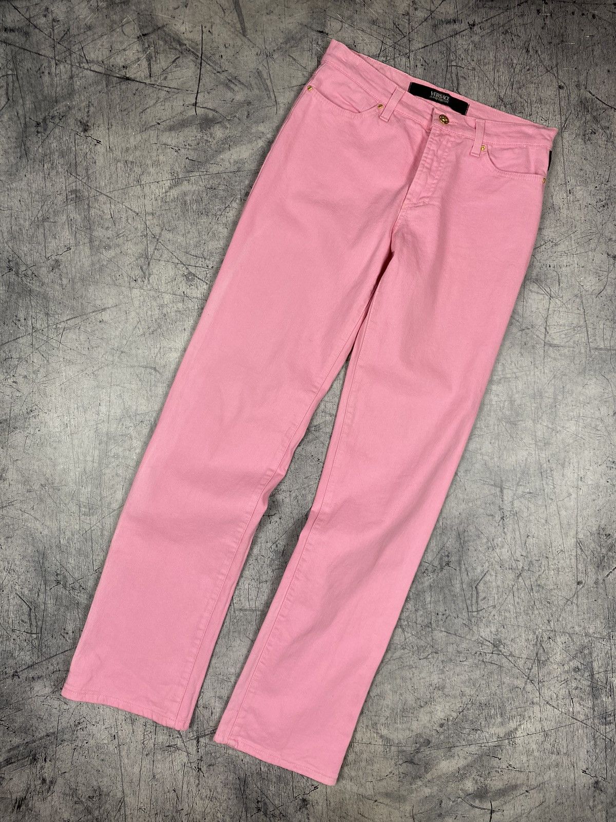 Designer × Versace × Vintage Vintage Versace Couture Jeans Denim Pants Size 28" / US 6 / IT 42 - 5 Thumbnail