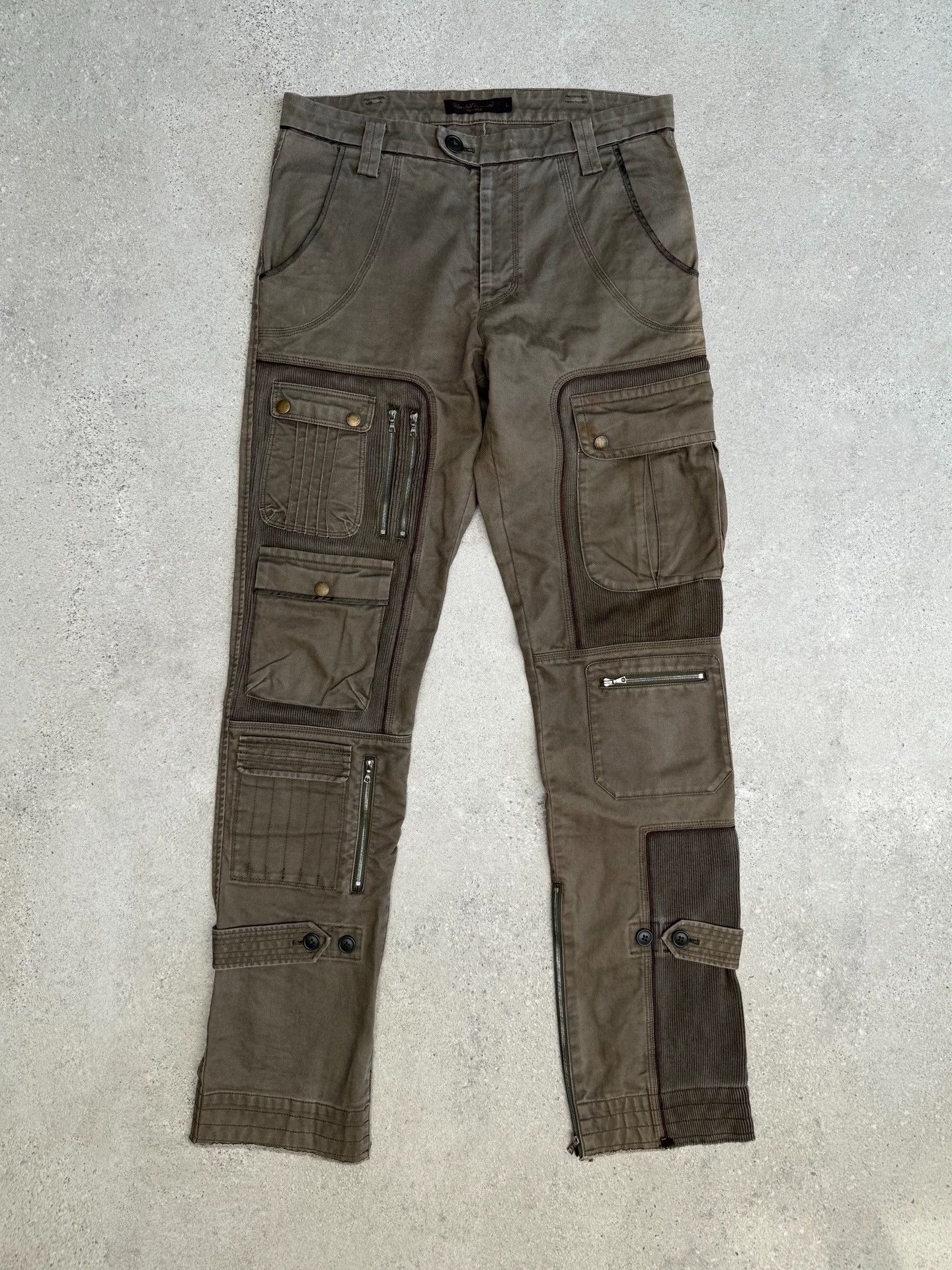 【極希少】UNDERCOVER 2001AW archive pants Undercover Rare Archive Undercover AW06 Guru Guru Waist Bag Pants