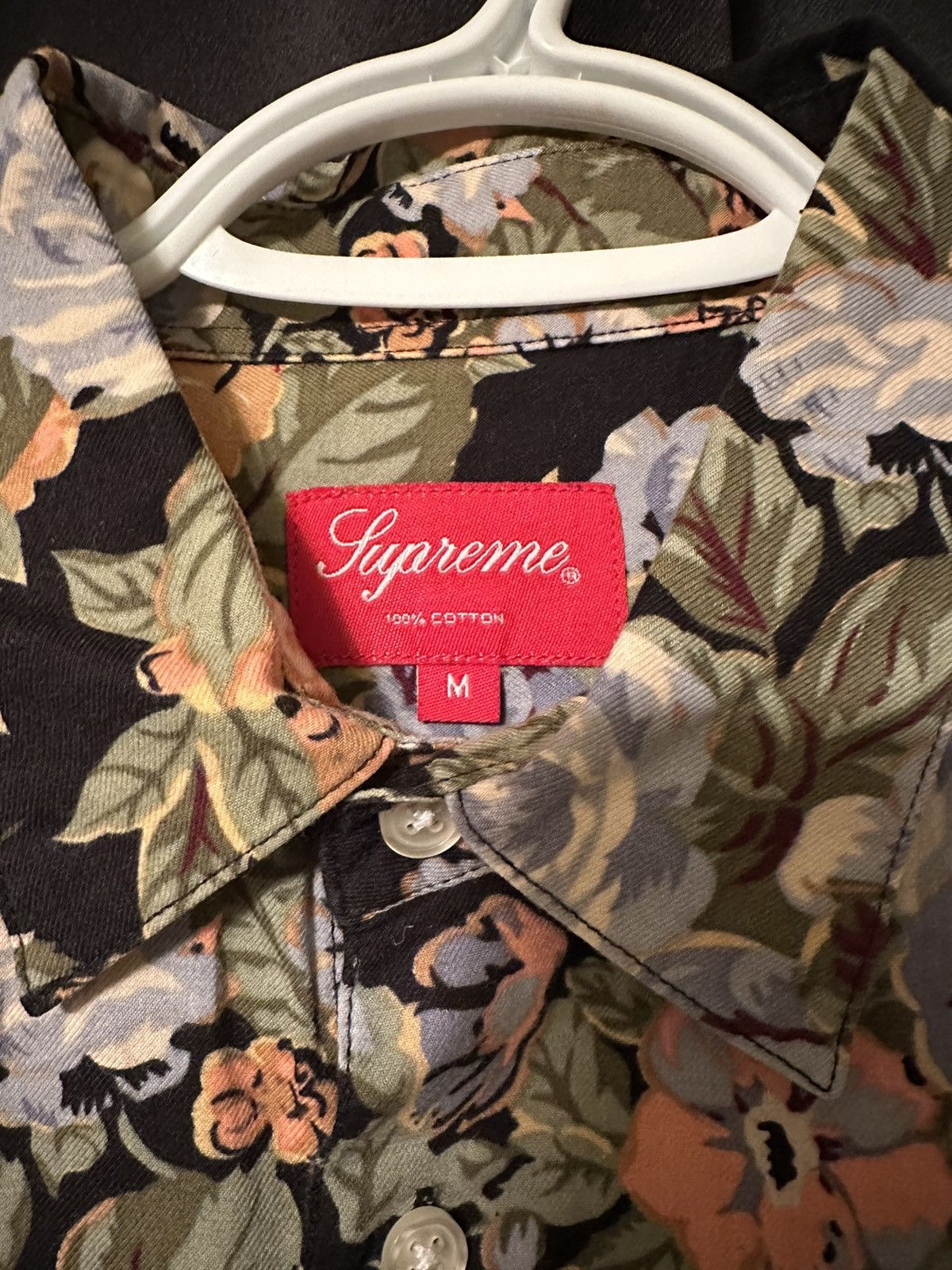 Supreme SS14 Floral Button Up Size US M / EU 48-50 / 2 - 3 Thumbnail