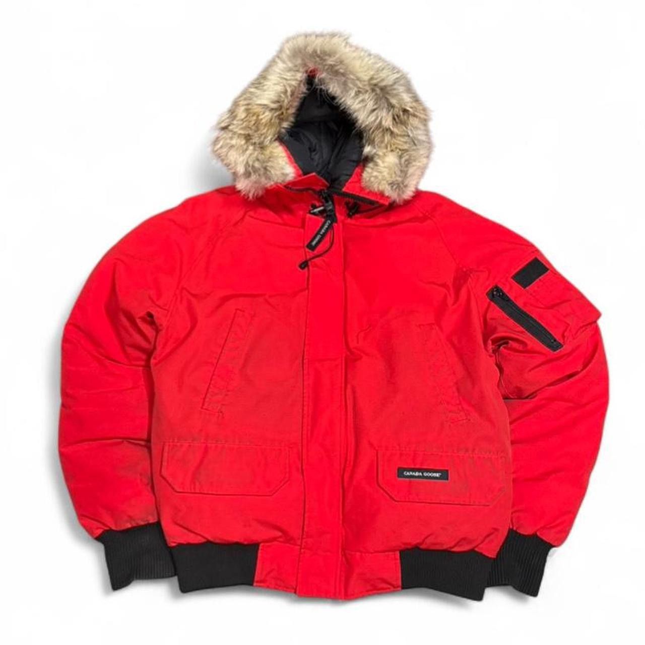Canada Goose Canada Goose Red Chilliwack Heritage Down Coyote Fur Jacket Size US M / EU 48-50 / 2 - 1 Thumbnail