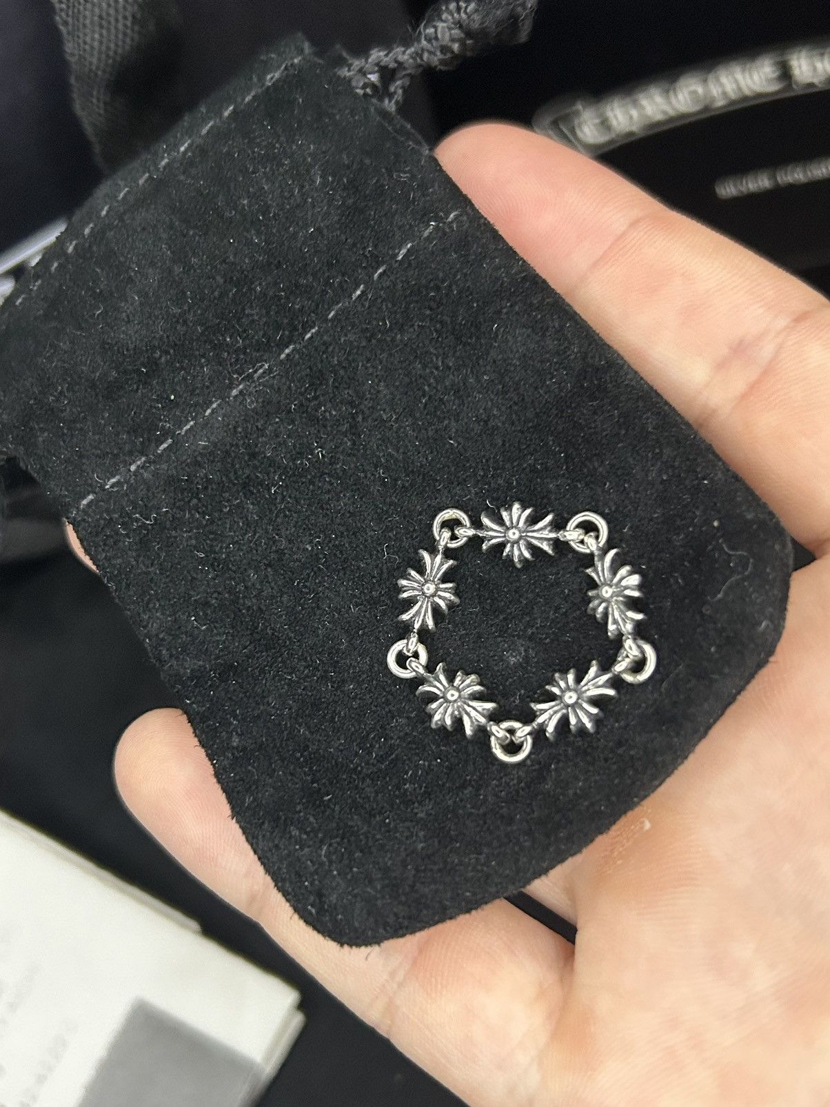 Chrome Hearts Chrome Hearts Tiny E Knot Ring | Grailed