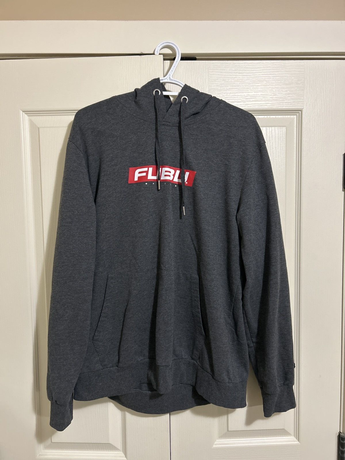 Fubu Y2K grey fubu hoodie Size US XL / EU 56 / 4 - 1 Thumbnail