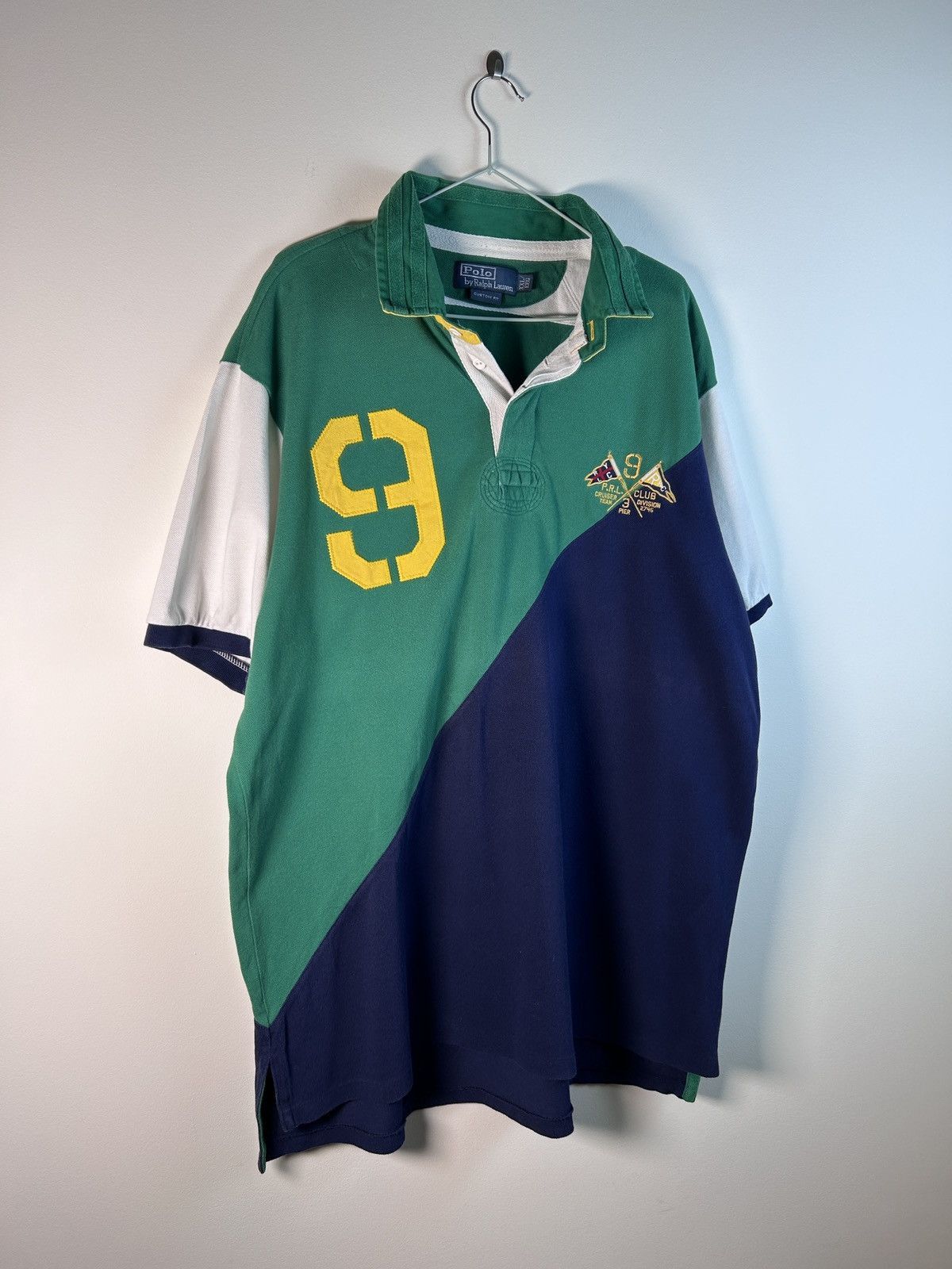 Vintage PRL Club Challenge Cup Vintage 90s Rugby Shirt Y2K Rare Hype Size US XXL / EU 58 / 5 - 2 Thumbnail