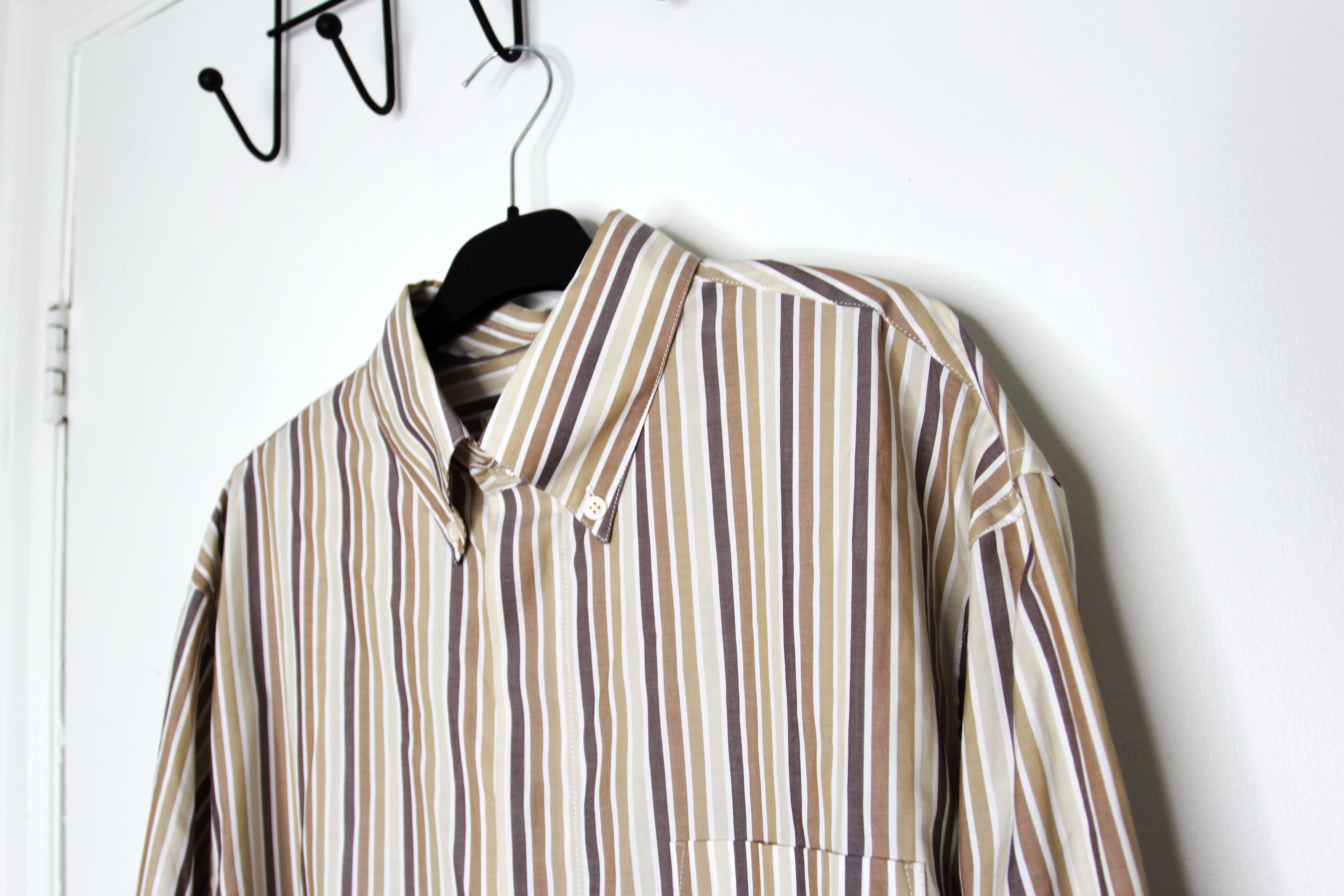 Marni BNWT AW24 MARNI STRIPED POPLIN NOMAD SHIRT 52 Size US L / EU 52-54 / 3 - 4 Thumbnail