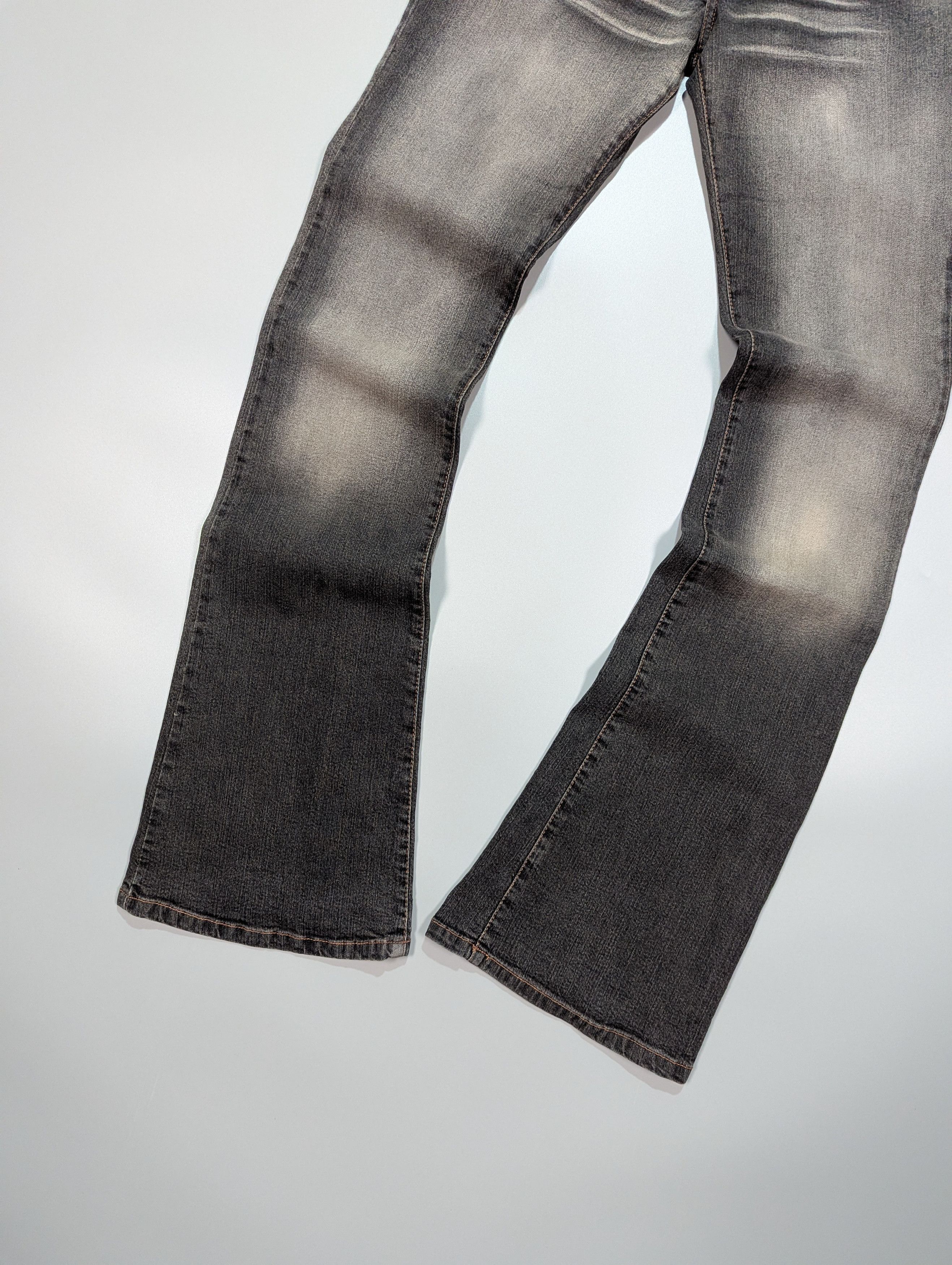 Miss Sixty × Vintage MISS SIXTY Style TOMMY VTG Women's Distressed Flared Jeans Size 29" - 4 Thumbnail