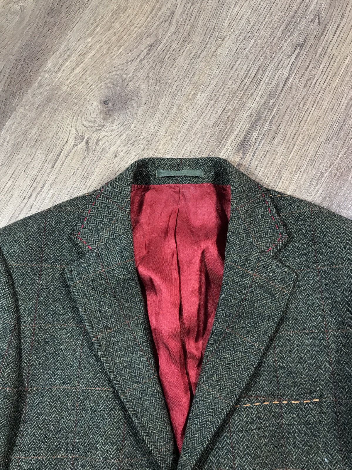 Thomas Pink × Vintage Vintage Thomas Pink Wool Jacket Men’s UK 34 EUR 44 Size 34R - 6 Thumbnail