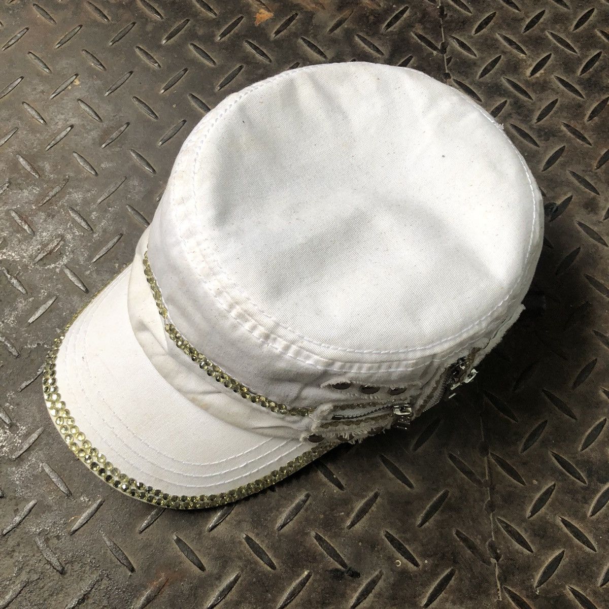 If Six Was Nine Vintage Commando Hat Seditionaries Punk Gothic Size ONE SIZE - 4 Thumbnail