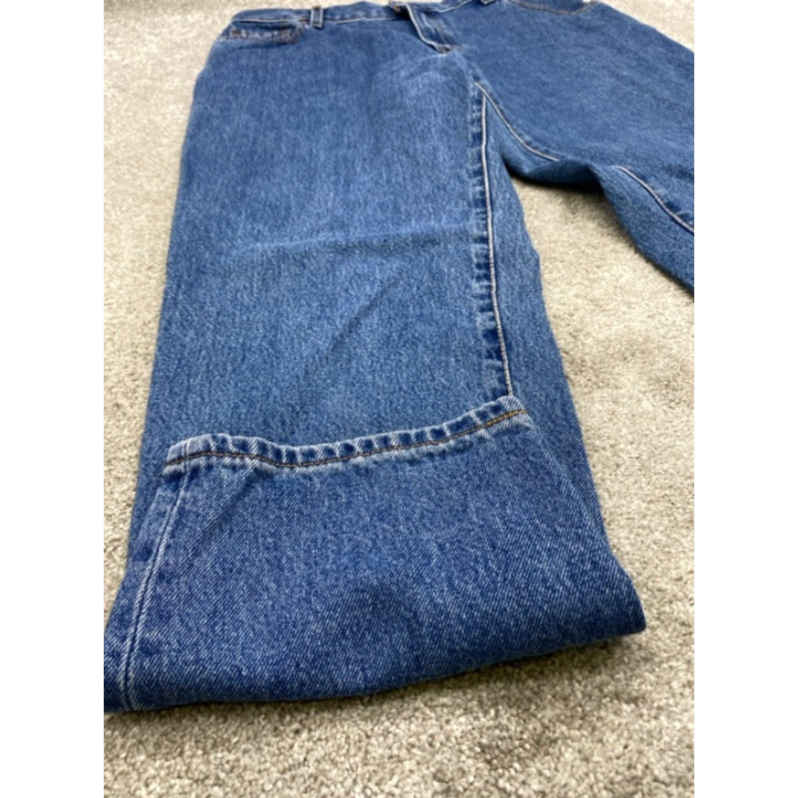 Levi's VINTAGE Levi's 550 Jeans Women's 14 MIS S Blue Denim Classic Relaxed Fit Tapered Levi's 550 Women Jeans 14 MIS S Blue Denim 550 Size 36" / US 14 / IT 50 - 2 Thumbnail