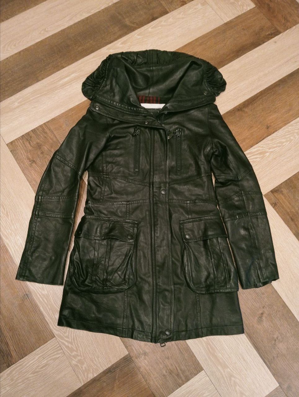 ATSURO TAYAMA JAPANESE ATSURO TAYAMA LONG LEATHER JACKET Size S / US 4 / IT 40 - 1 Thumbnail