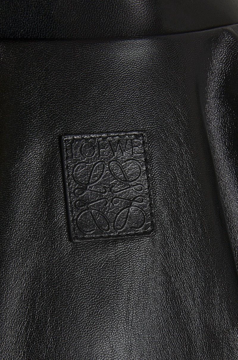 Loewe Loewe Black Padded Leather Bomber Jacket Size US S / EU 44-46 / 1 - 3 Thumbnail