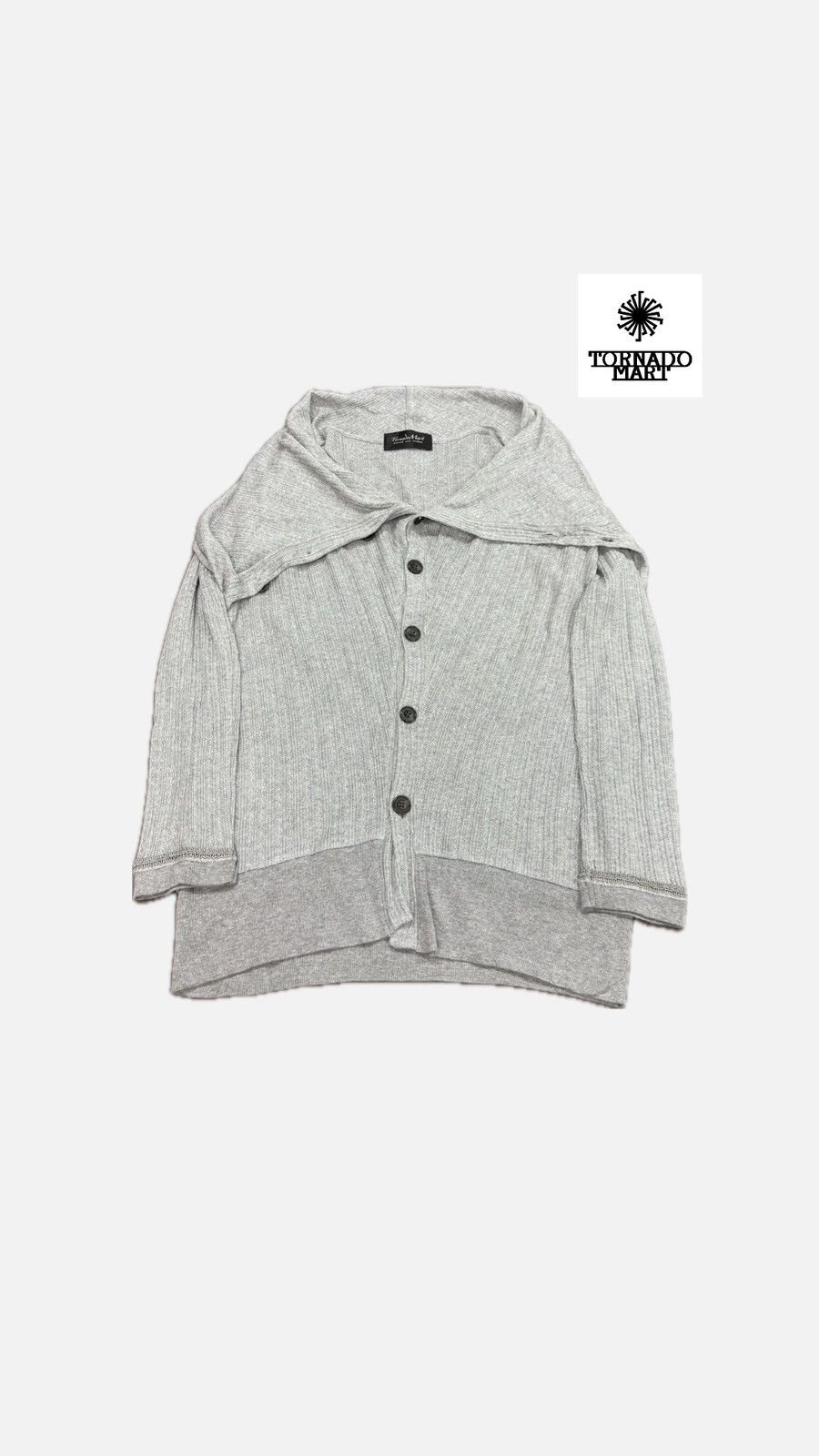Tornado Mart Tornado Mart Cardigan Size L / US 10 / IT 46 - 1 Thumbnail