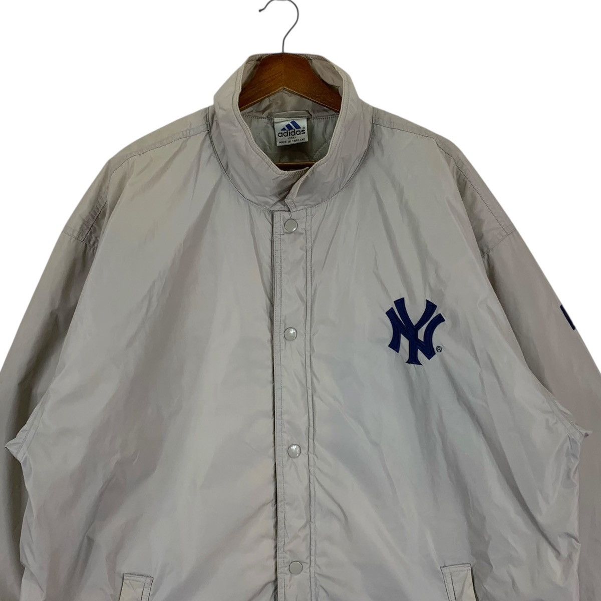 Adidas Vintage Adidas Button Light Jacket Size US L / EU 52-54 / 3 - 2 Thumbnail