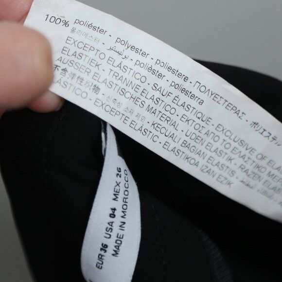 Zara Zara High Waist Pleated Cargo Dress Pants Size 4 Size 28" / US 6 / IT 42 - 7 Thumbnail