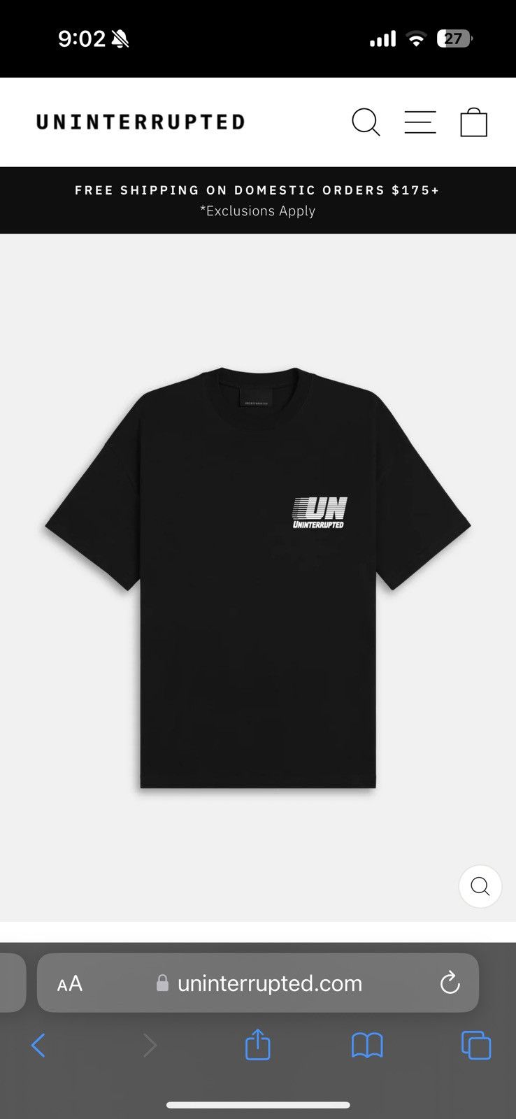 Nike UN Motion Graphic Tee Size US M / EU 48-50 / 2 - 2 Thumbnail