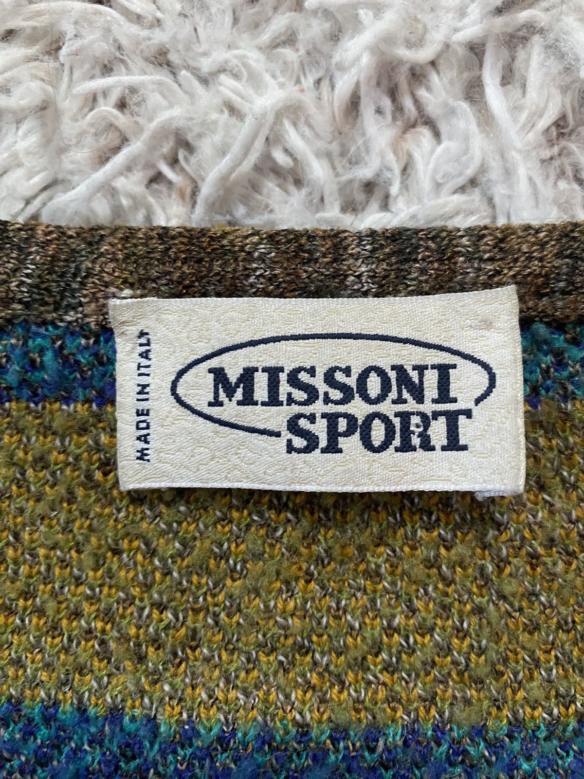 Missoni × Vintage VINTAGE MISSONI WOOL VEST Size L / US 10 / IT 46 - 2 Thumbnail