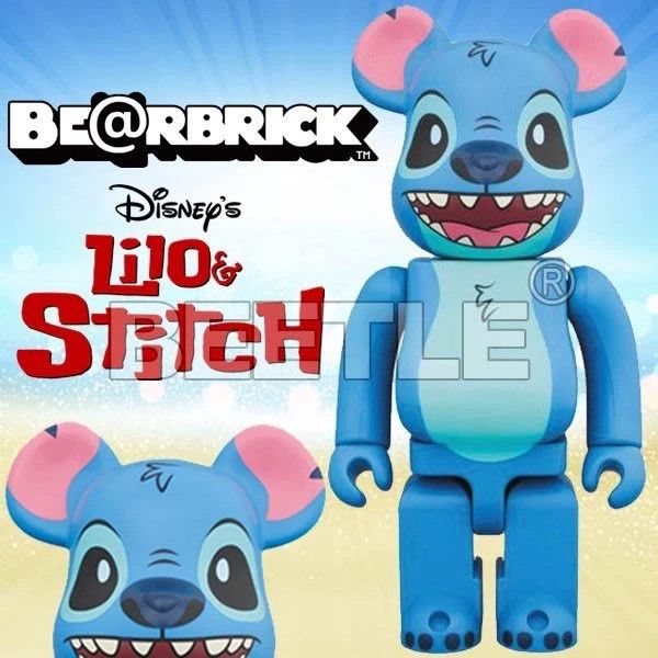 Bait BAIT 2018 SDCC Exclusive BE@RBRICK Stitch 400% Size ONE SIZE - 2 Thumbnail