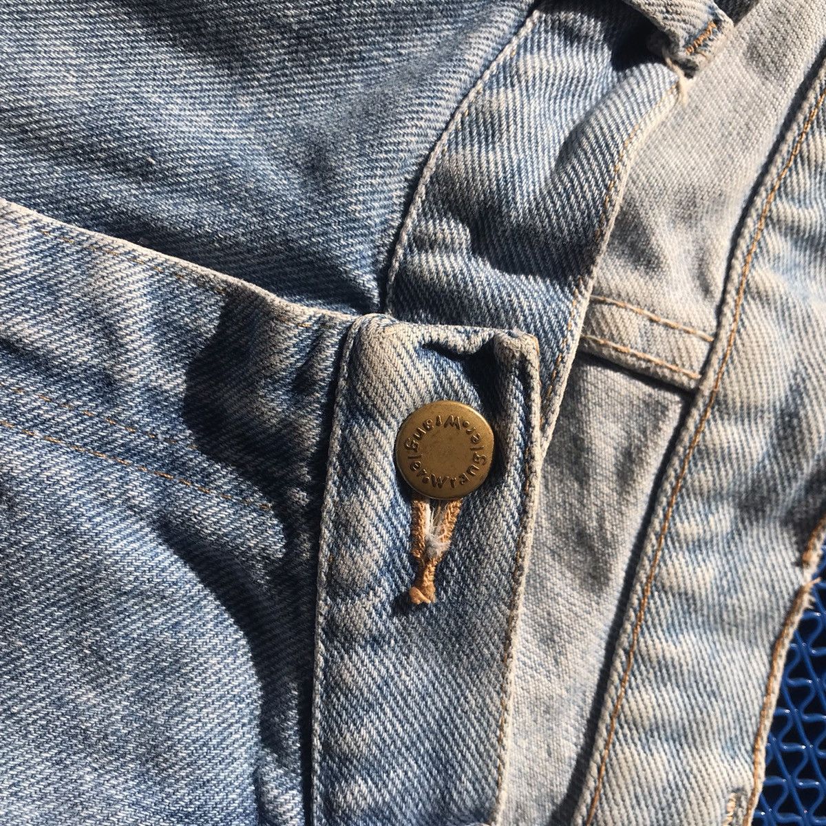 Hysteric Glamour × Vintage × Wrangler Vintage Wrangler Jeans Short Pants Jeans Baggy And loose fit Size US 36 / EU 52 - 17 Thumbnail