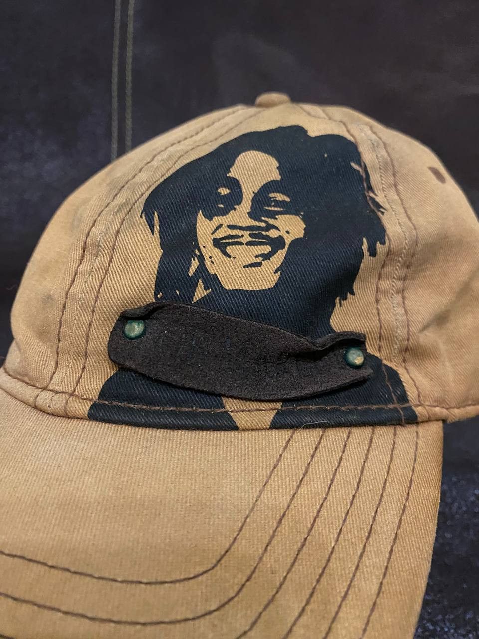 Bob Marley Vintage Y2K streetwear Cap big print Bob Marley Size ONE SIZE - 7 Thumbnail