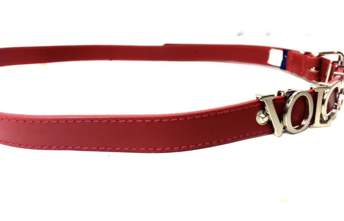 Volcom Y2K Volcom red leather belt Size ONE SIZE - 3 Thumbnail