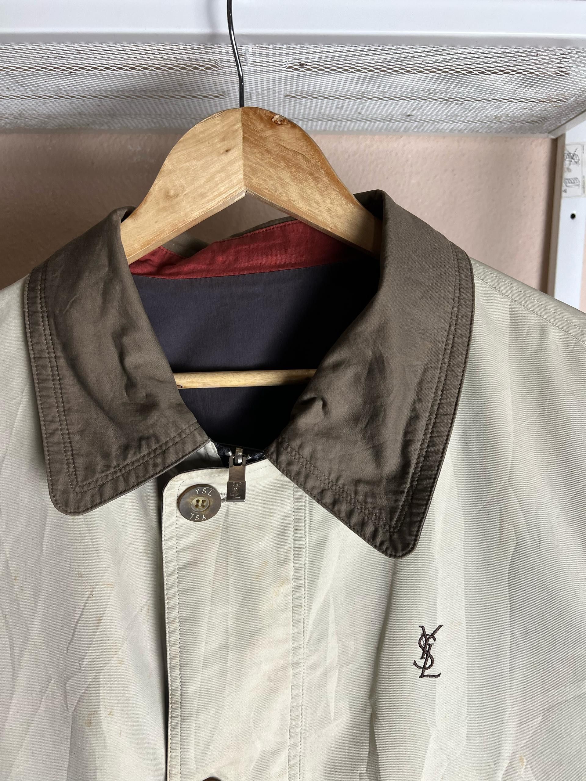 Vintage × Yves Saint Laurent Vintage YSL Reversible Jacket Size US L / EU 52-54 / 3 - 10 Thumbnail