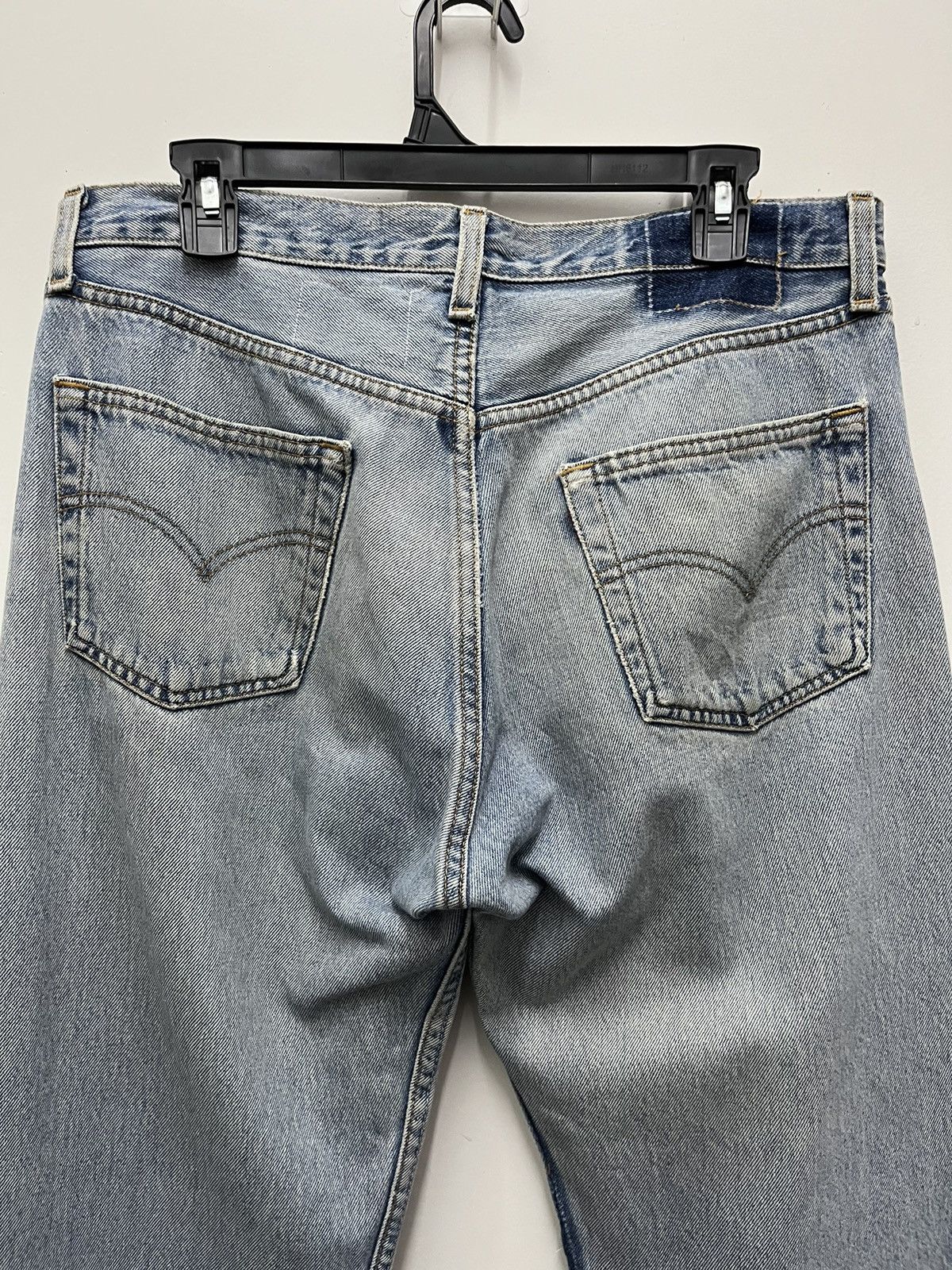 Japanese Brand Distressed Weyep By Yuya Moribe Rebuild Denim Size US 34 / EU 50 - 4 Thumbnail