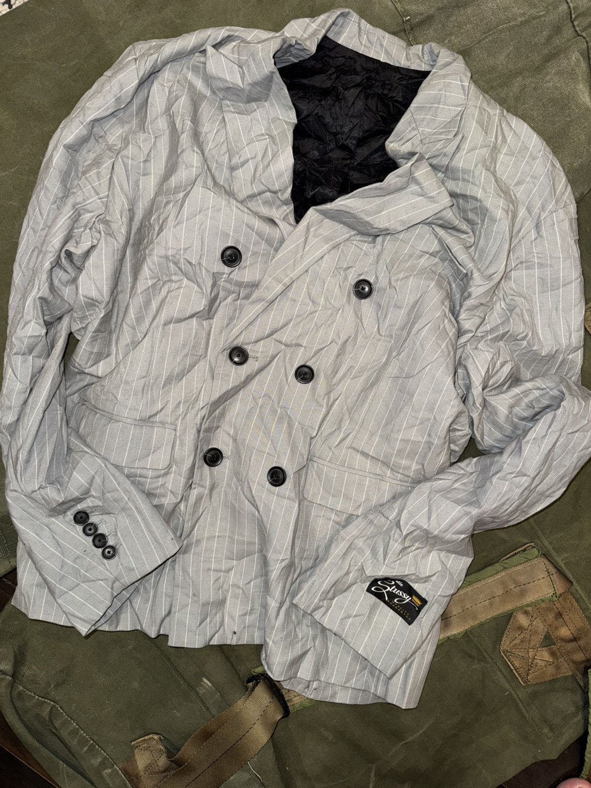 Stussy Stussy - MIX WALE CORDUROY DOUBLE-BREASTED BLAZER - Size M