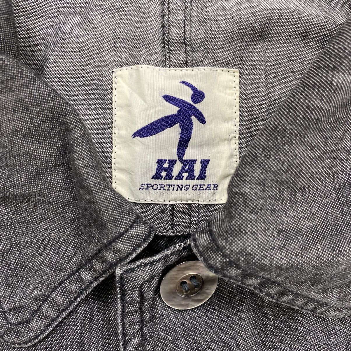 Hai Sporting Gear Vintage Hai Sporting Gear Issey Miyake Soft Denim Jacket Size US L / EU 52-54 / 3 - 8 Thumbnail