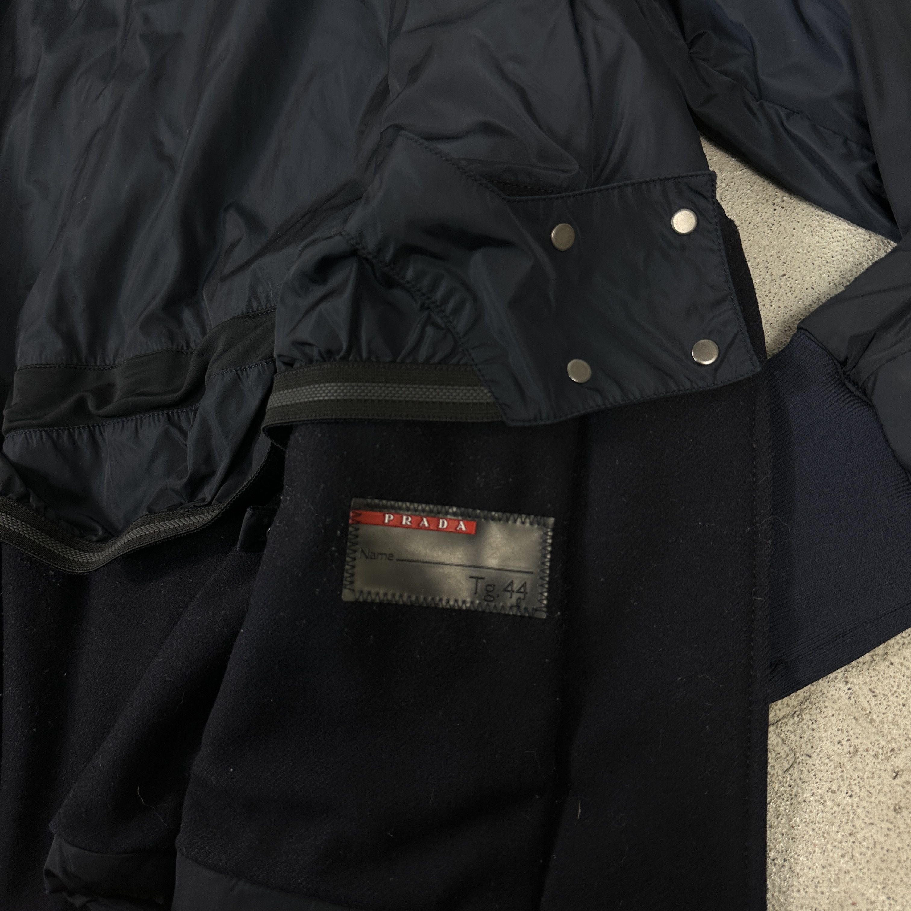 Designer × Prada × Vintage Prada Vintage Y2k Designer jacket coat Rare Size M / US 6-8 / IT 42-44 - 6 Thumbnail