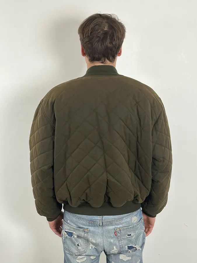 Polo Ralph Lauren Ralph Lauren Extra Green Aviator Bomber Jacket Size US L / EU 52-54 / 3 - 3 Thumbnail
