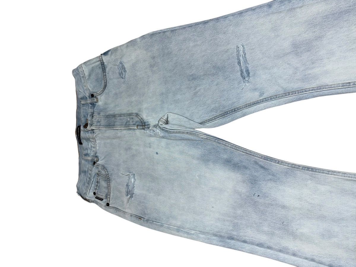 Balenciaga Balenciaga Demna Flare Bootcut Jeans Washed Denim distressed Size US 30 / EU 46 - 4 Thumbnail