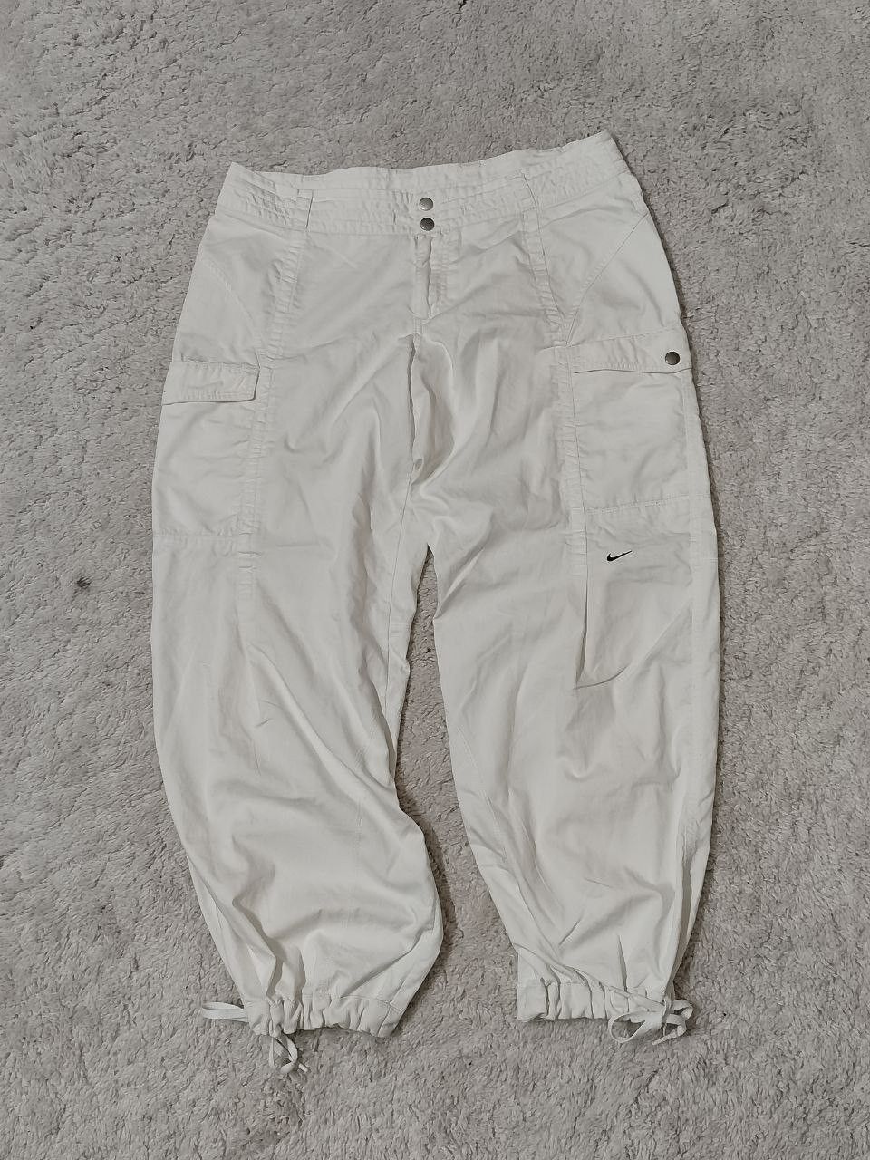 Nike × Vintage 💥 Vintage Nike Baggy Pants Solo Swoosh Y2K Size 30" / US 8 / IT 44 - 1 Thumbnail
