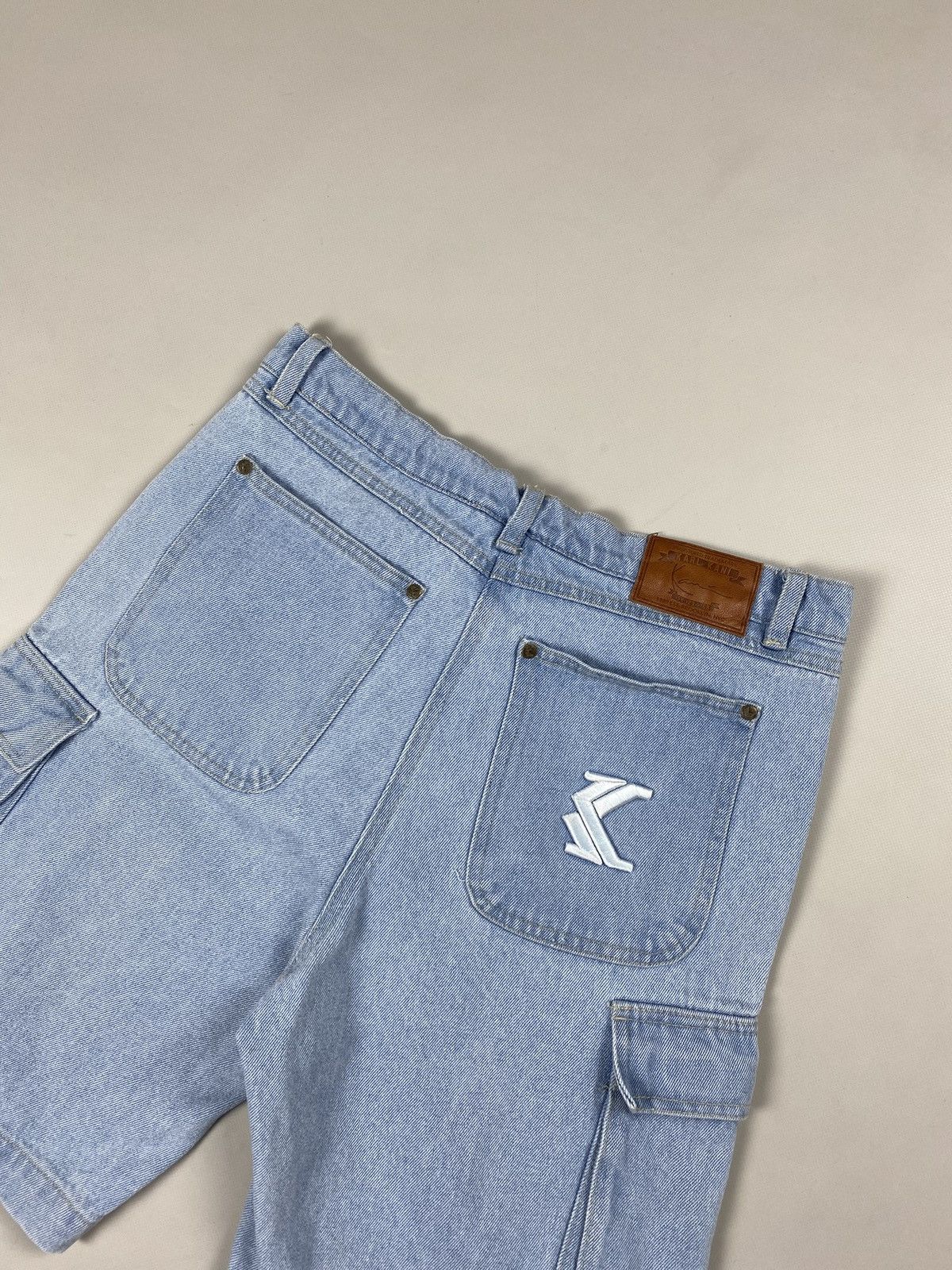 Karl Kani Karl Kani men’s Cargo denim Rap Baggy shorts size M Size US 32 / EU 48 - 18 Thumbnail