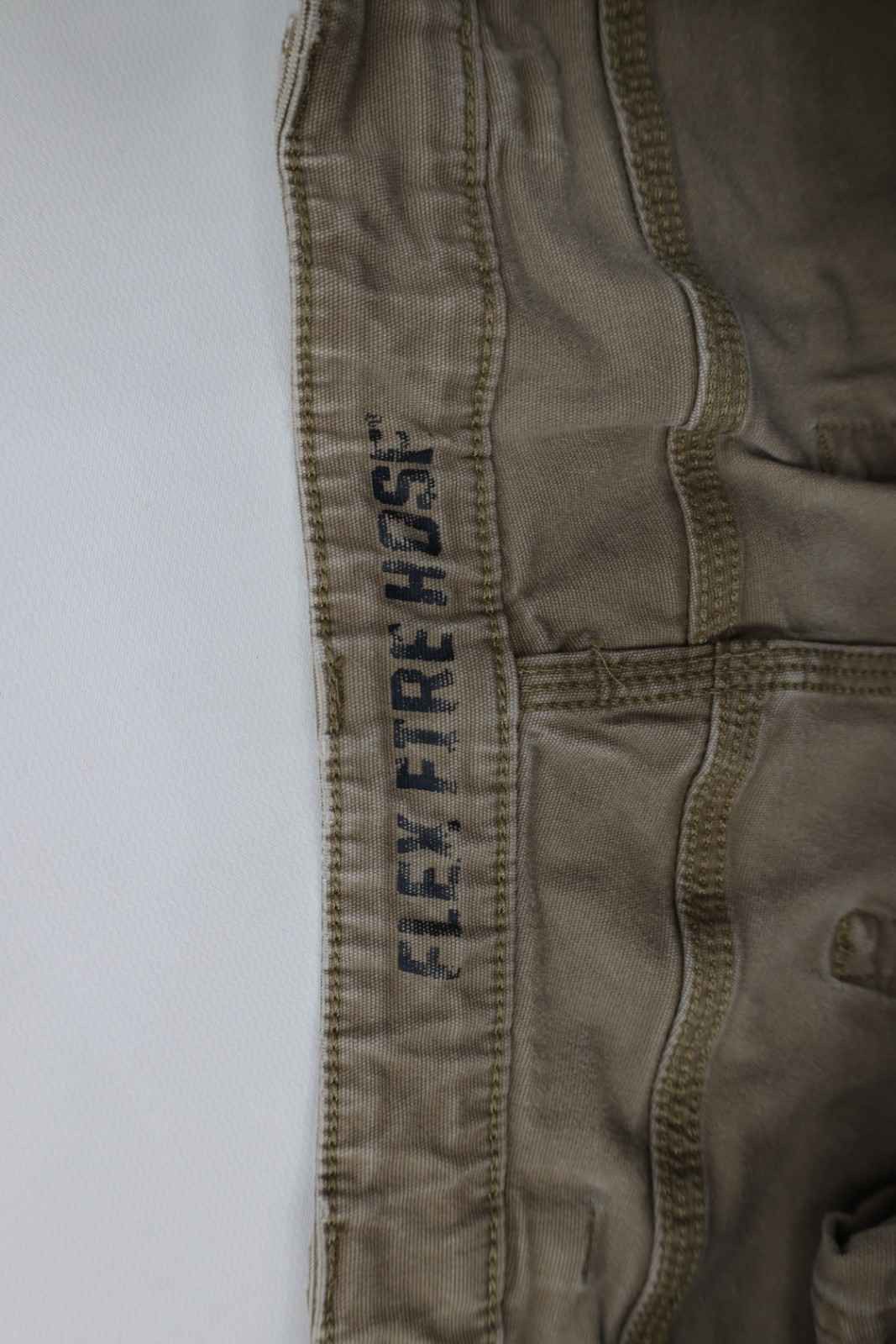 Duluth Trading Company Duluth Trading Co Canvas Flex Fire Hose Wide Leg Pants Size US 36 / EU 52 - 8 Thumbnail