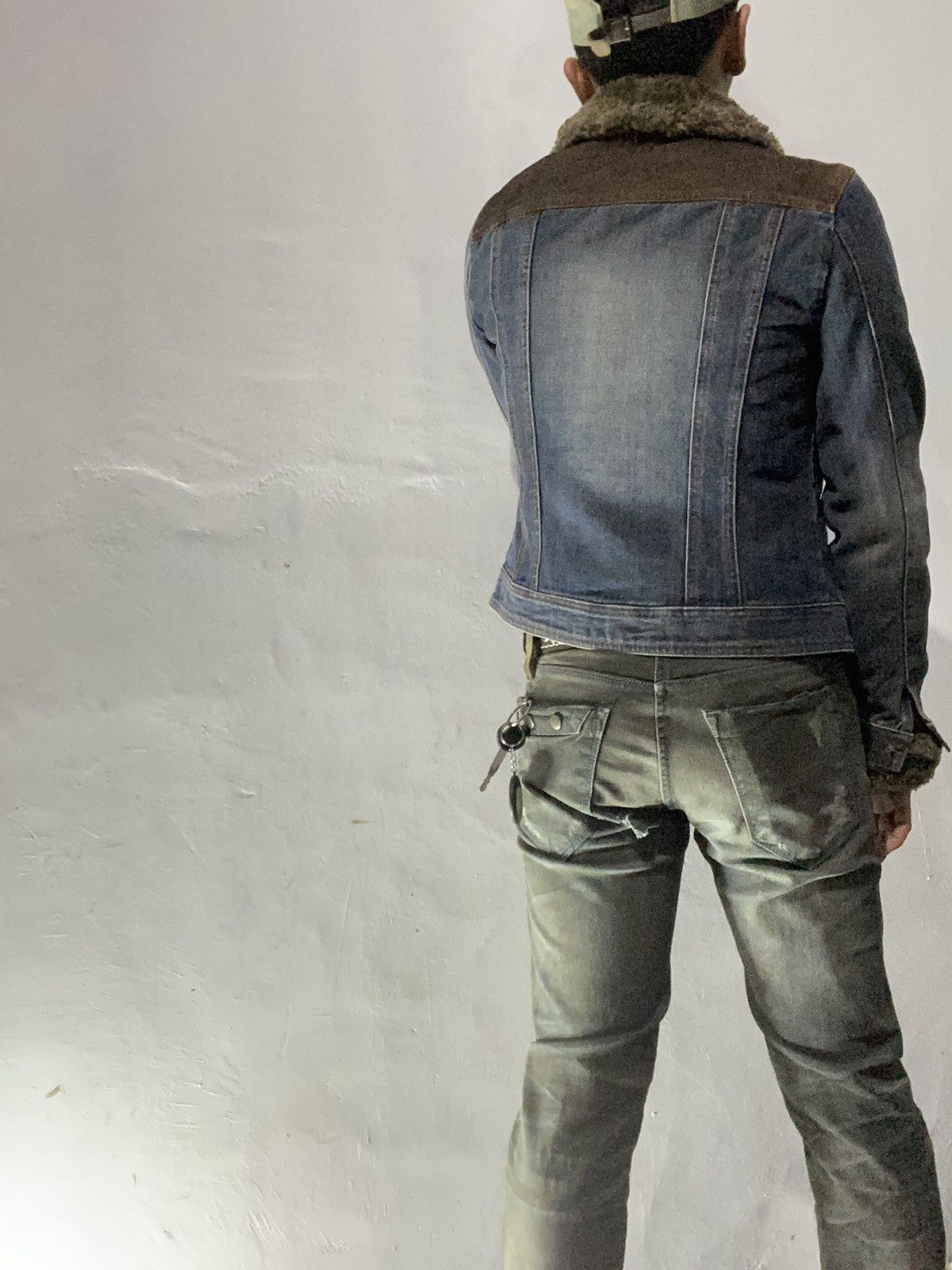 14th Addiction × KMRii × Yasuyuki Ishii Vintage tomboy faux fur double layers denim jacket Size US S / EU 44-46 / 1 - 10 Thumbnail