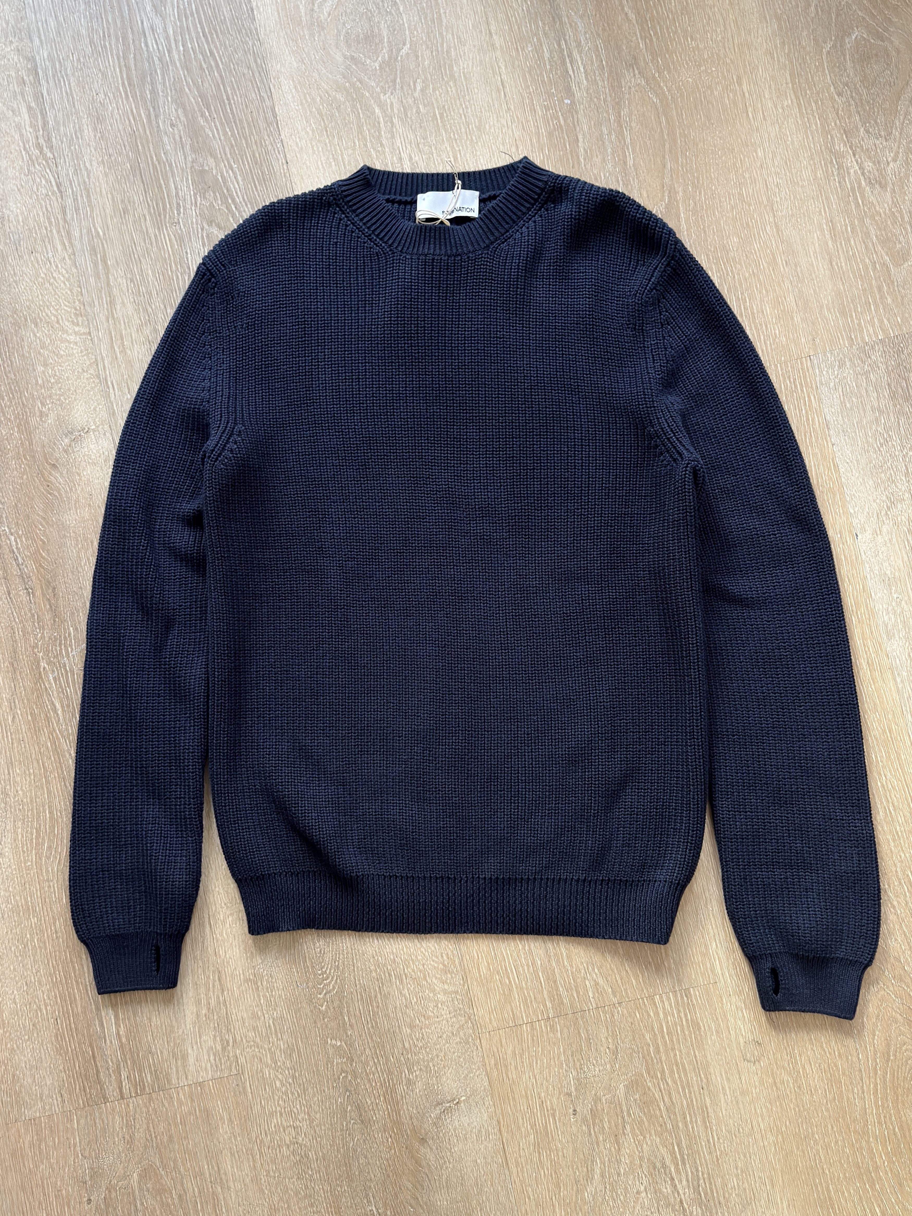 SAGE NATION Navy Summer Dieter Sweater Size US M / EU 48-50 / 2 - 7 Thumbnail