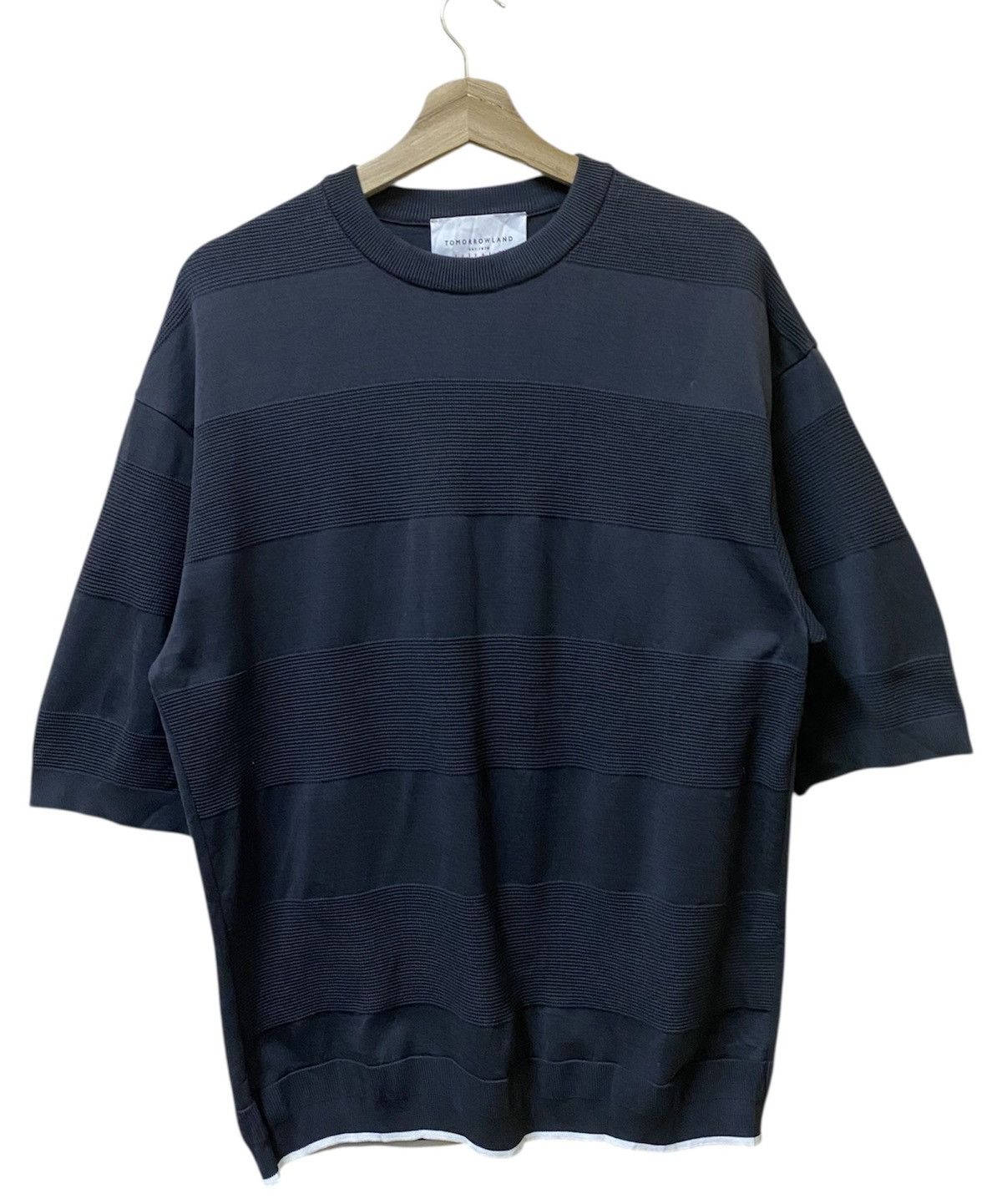 Tomorrowland Tomorrowland Tricot Tshirt Short Sleeve Crewneck Size US M / EU 48-50 / 2 - 1 Thumbnail