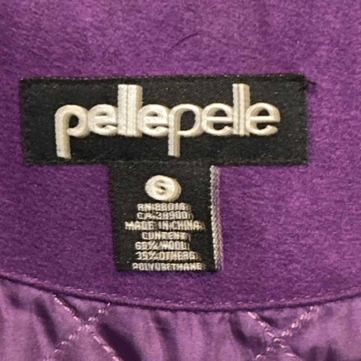 Pelle Pelle Pelle Pelle Y2K Purple bomber coat w/sequins sleeves Size S / US 4 / IT 40 - 9 Thumbnail