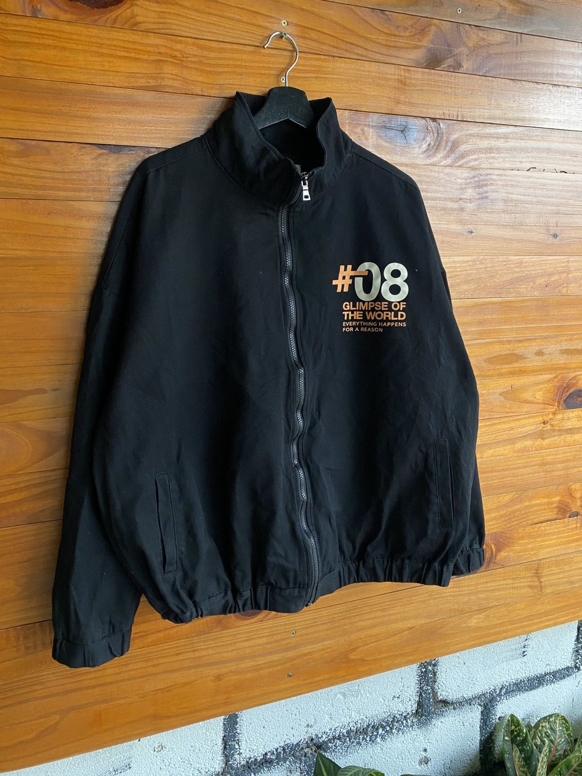 In The Attic A.T.C Pleasure-Seekers Graphic Zip Jacket Black Streetwear Size US L / EU 52-54 / 3 - 9 Thumbnail