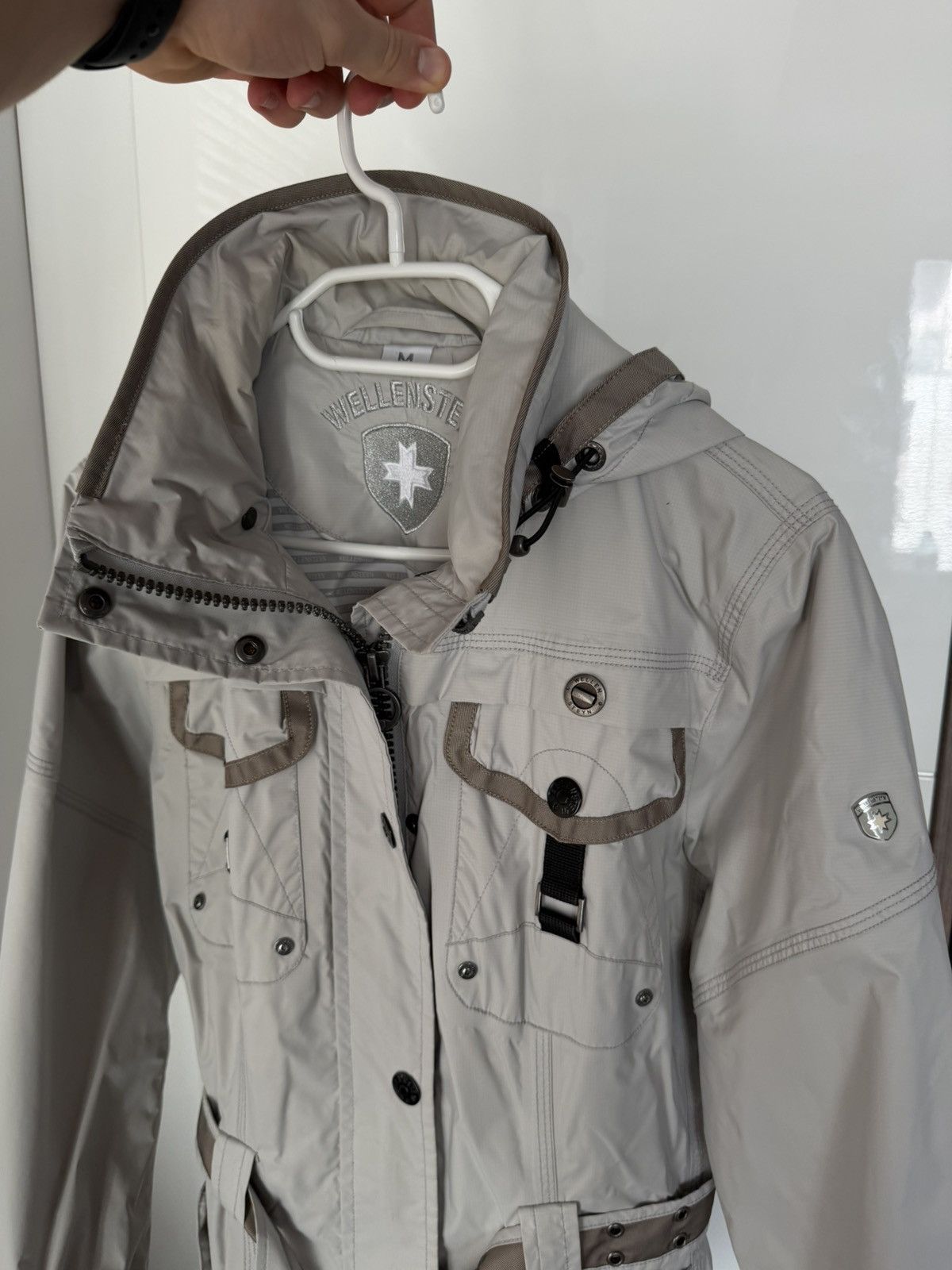 Wellensteyn Wellensteyn Coc USA Hood Light Metal Nylon Luxury Jacket Size M / US 6-8 / IT 42-44 - 4 Thumbnail